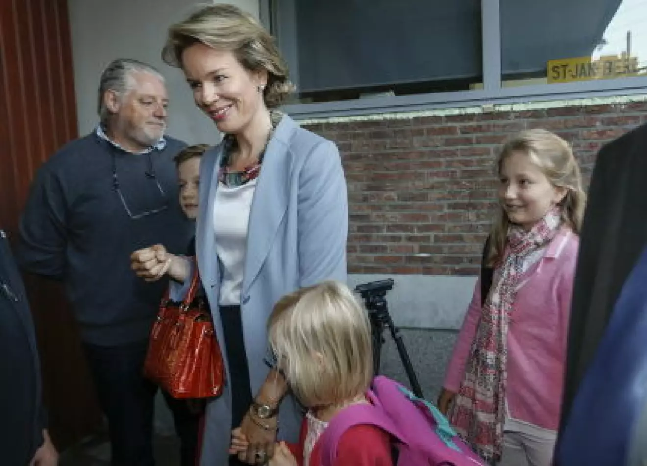 BELGIUM BRUSSELS SINT-JAN-BERCHMANSCOLLEGE SCHOOL FIRST DAY