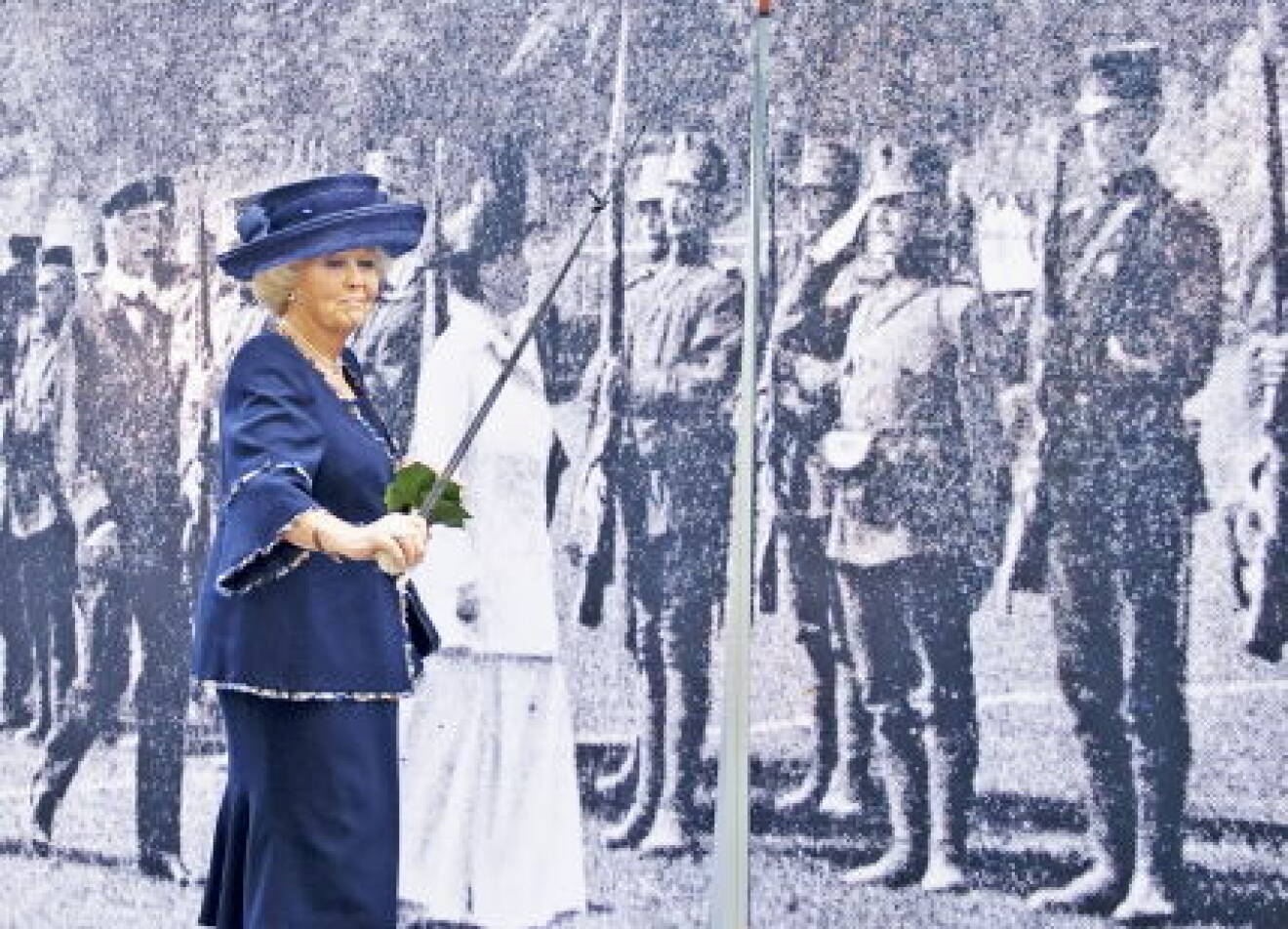 Princess Beatrix opens Pavilion Netherlands and the First World War