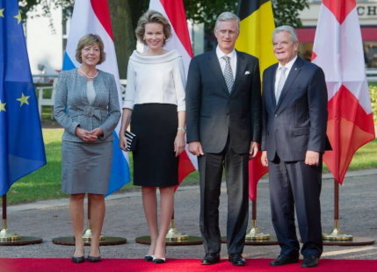 Gauck receives five heads of state