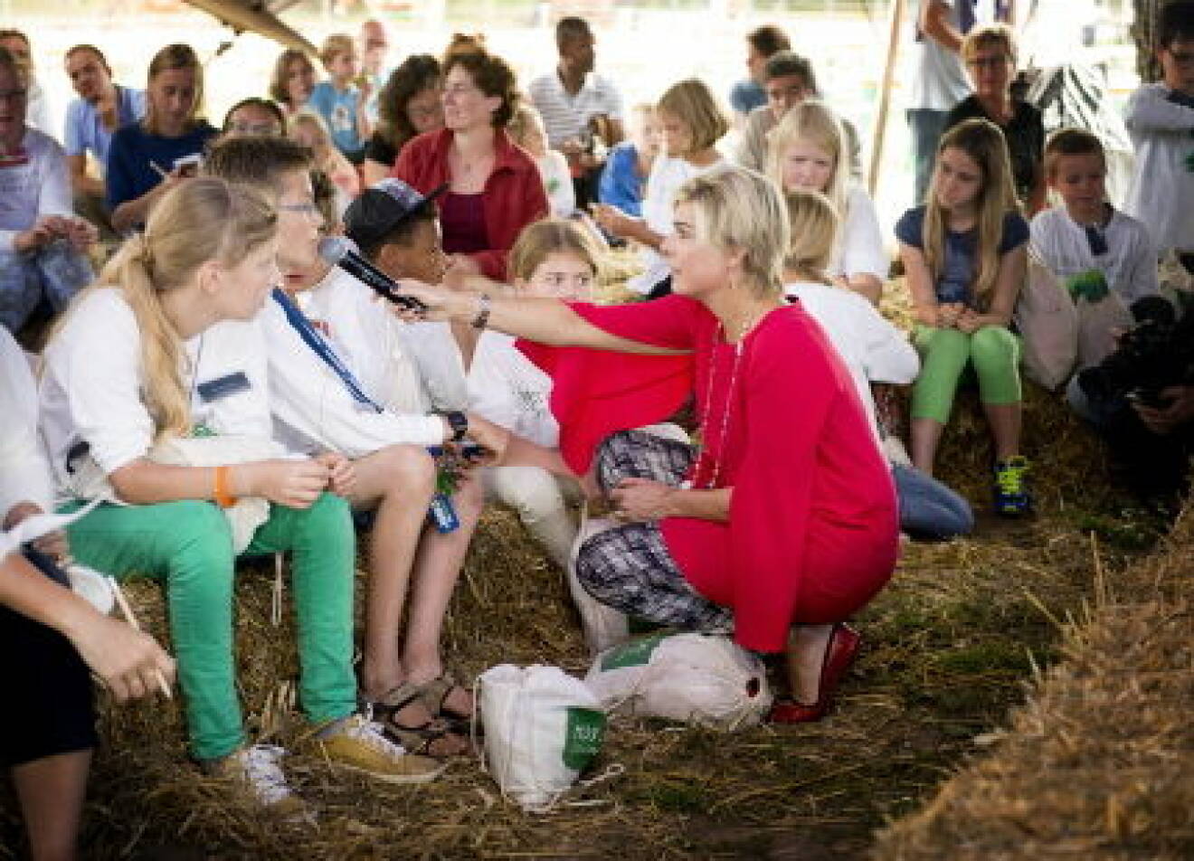 Princess Laurentien host the Kids Climate Conference