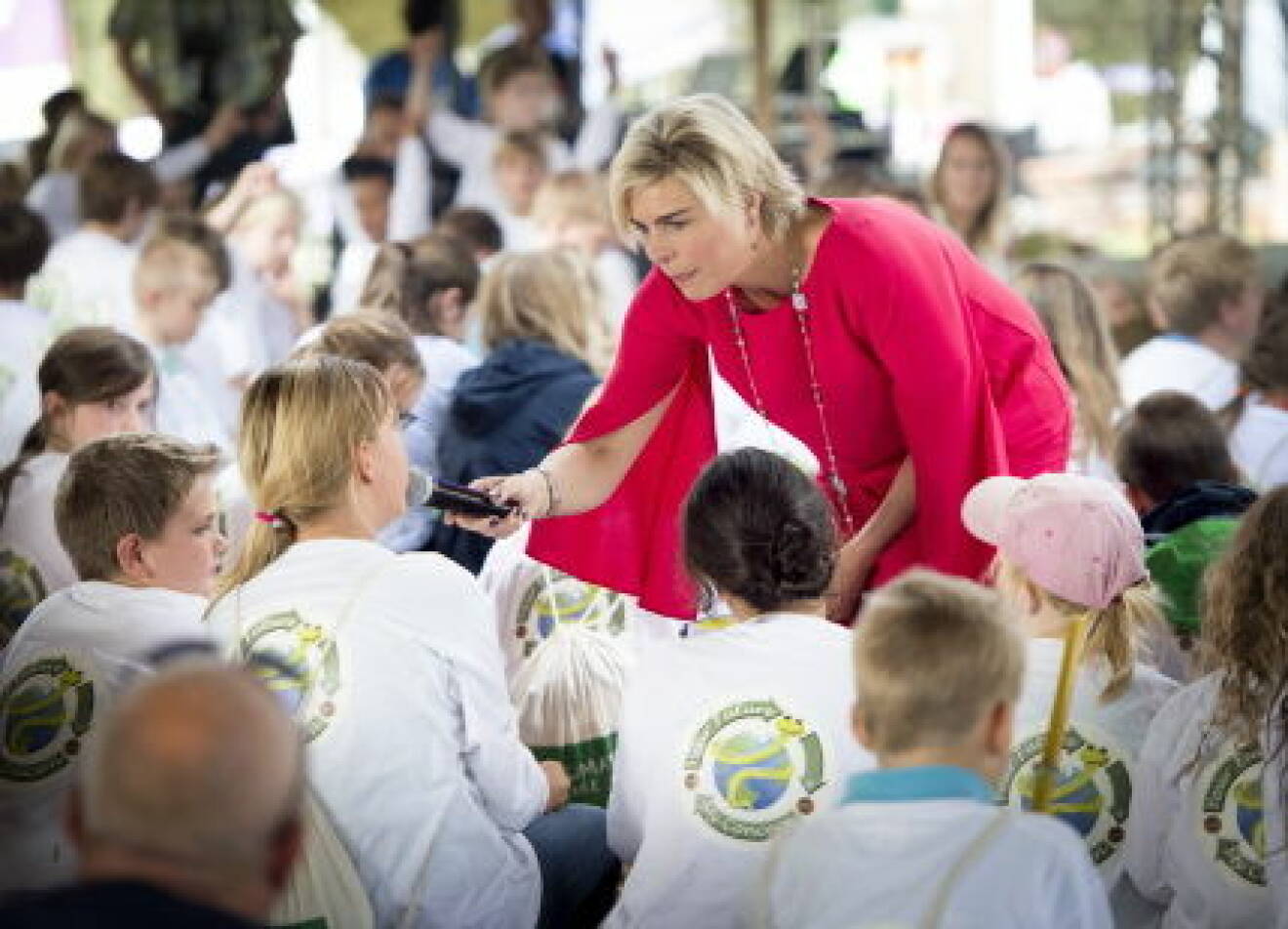 Princess Laurentien host the Kids Climate Conference