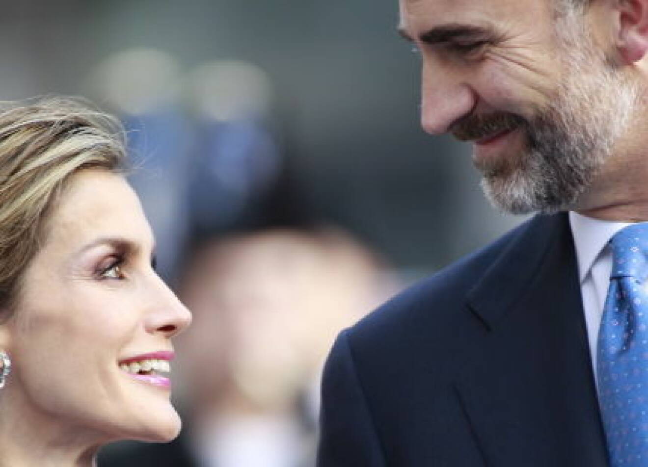 Spanish King Felipe VI, Queen Letizia and Queen Sofia of Greece during the delivery of the Prince of Asturias Awards 2014