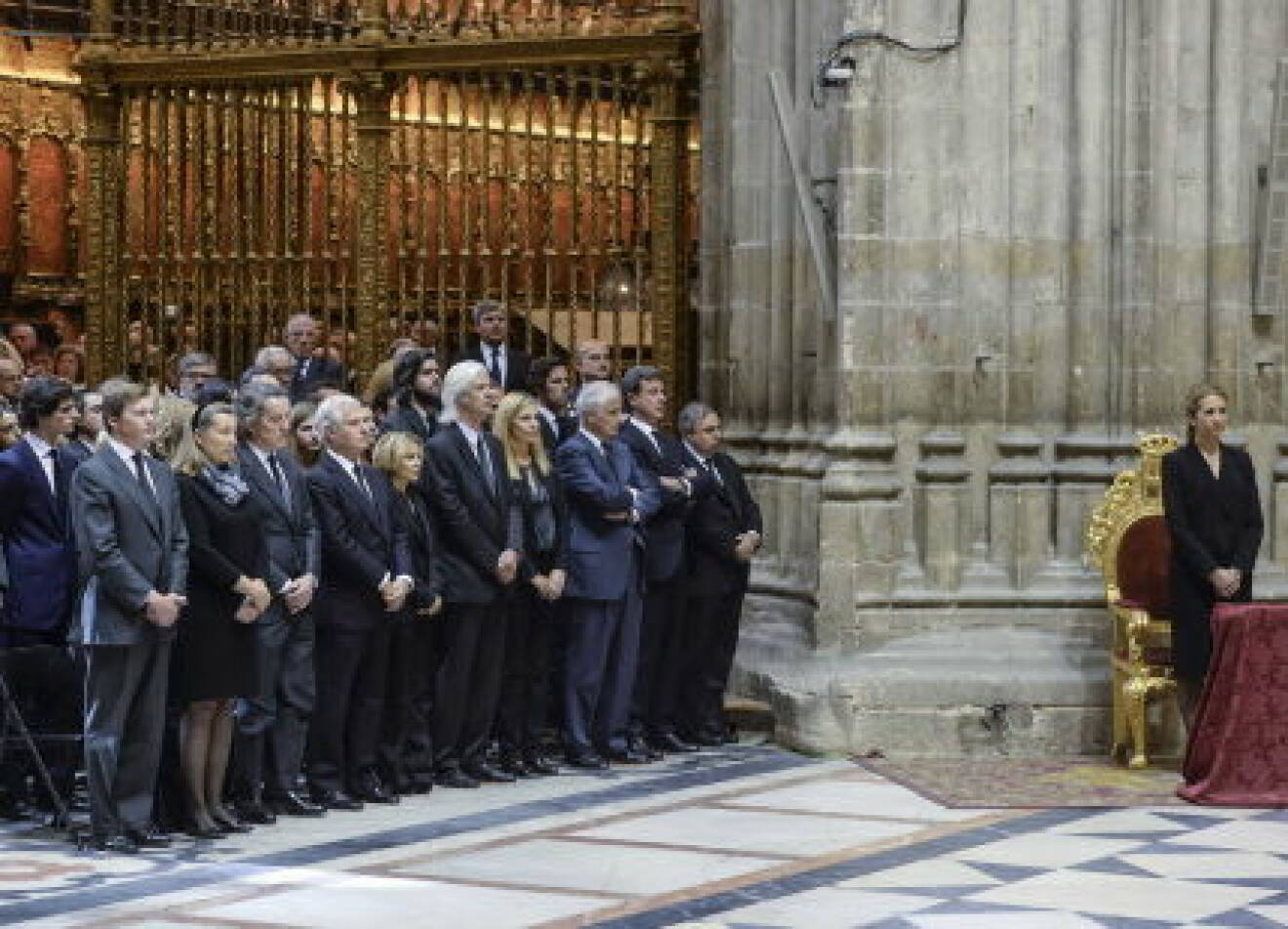 Duchess Of Alba Funeral Service - Seville