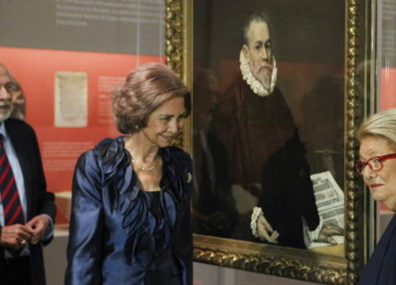 La Reina Sofia inaugura exposicion del Greco en Atenas