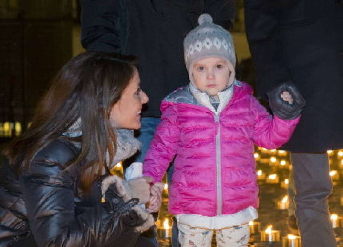 HRH Princess Marie attends World AIDS Day with her children