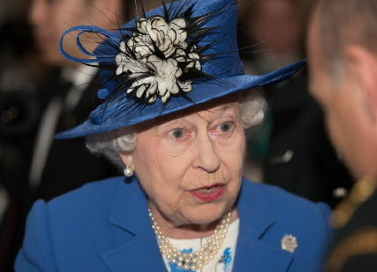 Queen Elizabeth II attends Canadian regiments reception at Canada House, London, Britain - 19 Apr 2015