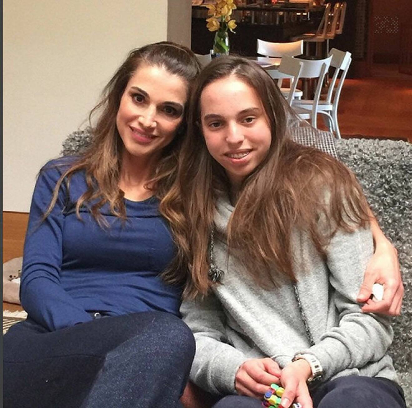 Queen Rania of Jordan on Instagram. Rania de Jordanie;Salma (Fille de Rania & Abdallah de Jordanie) IBL
