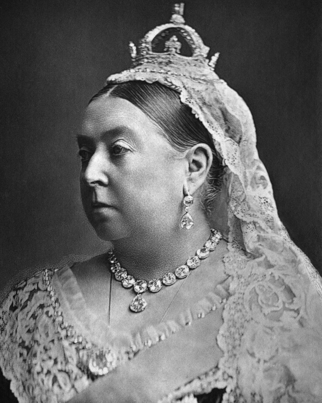 Drottning Victoria av England 1887.