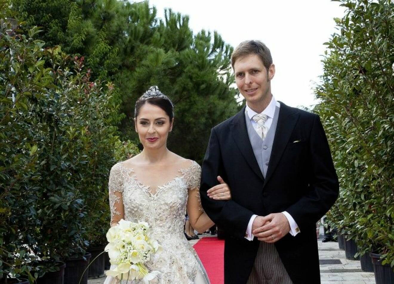 Wedding ceremony of Crown Prince Leka II and Miss Elia Zaharia in Tirana