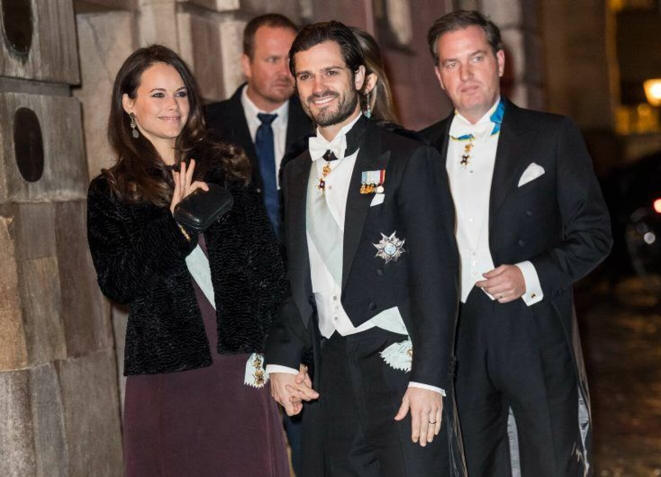 Swedish Royal Family at the Swedish Academy