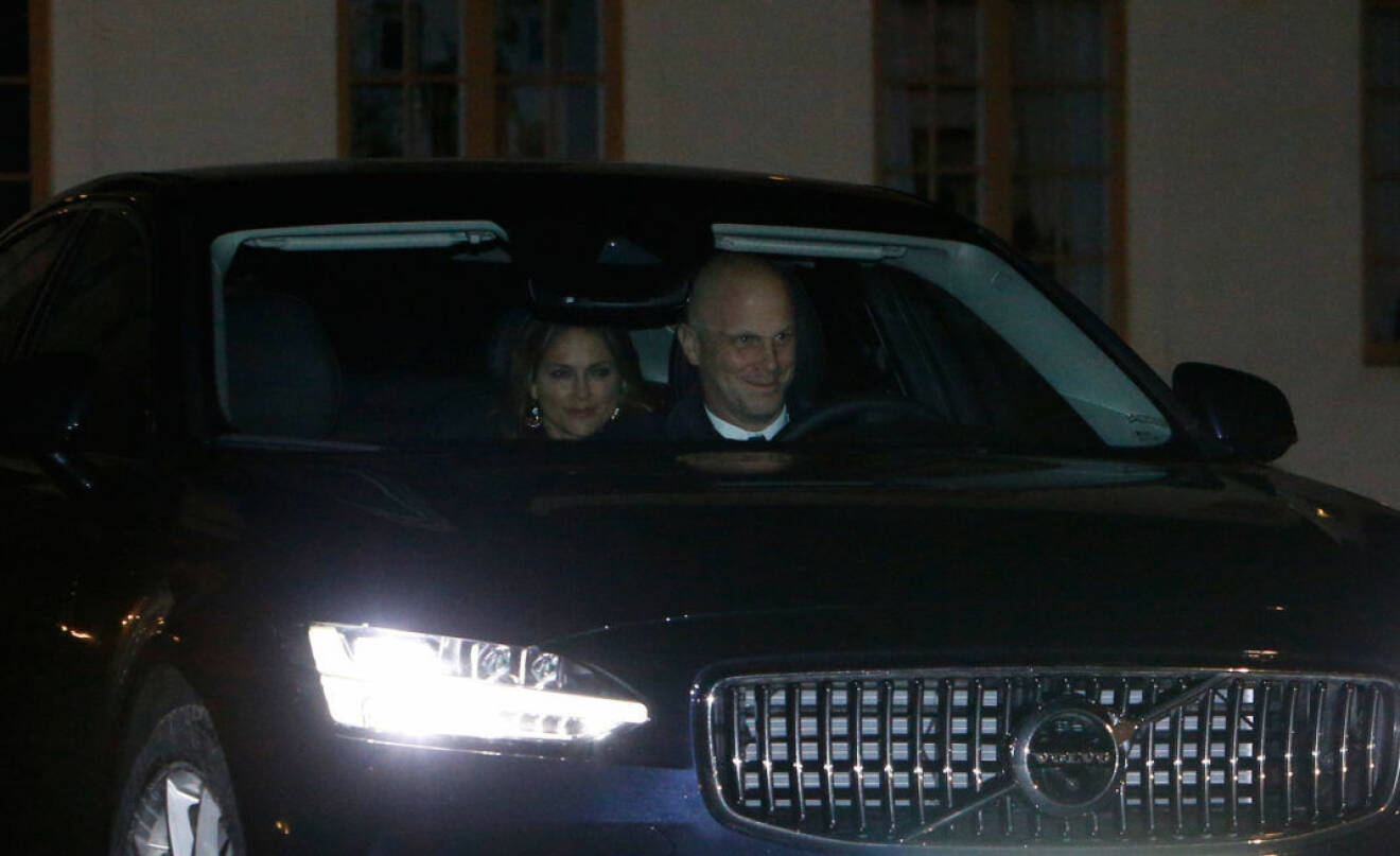 Prinsessan Madeleine reste hem till Sverige för att fira sin faster Birgittas 80-årsdag.