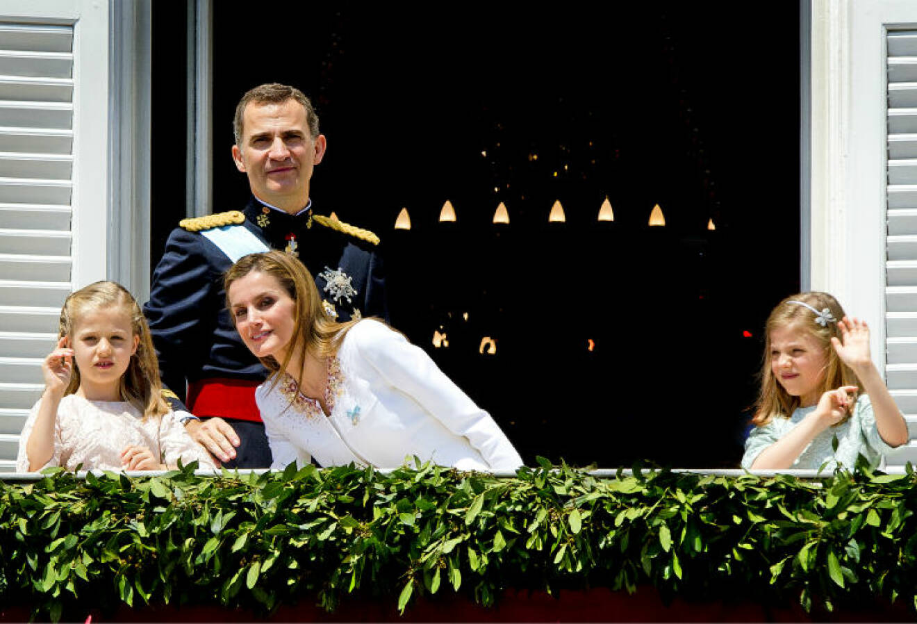 Kung Felipe och drottning Letizia har tagit avstånd från Cristinas make.