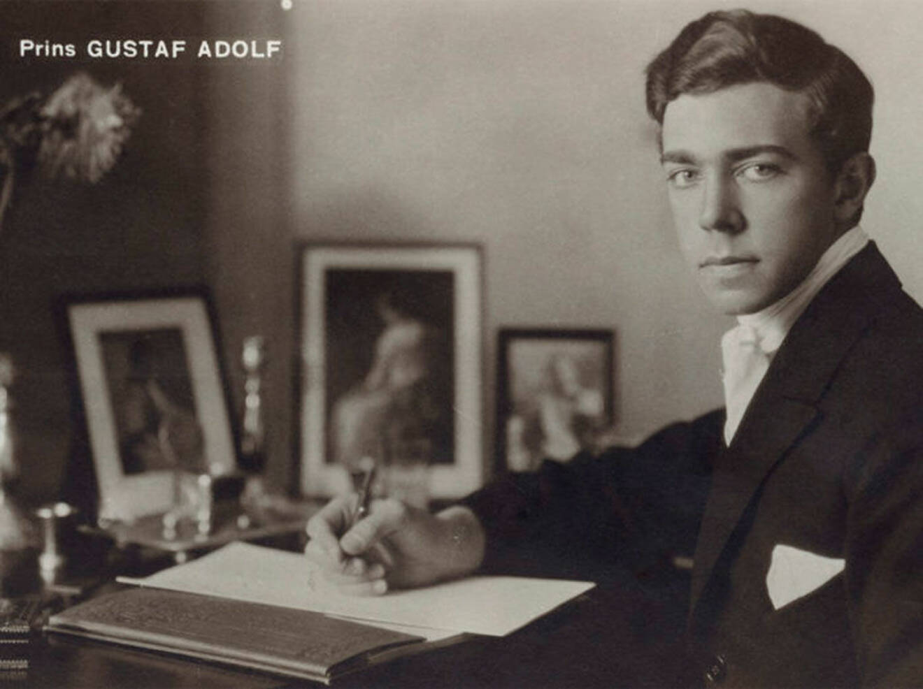 Gustaf Adolf som ung.