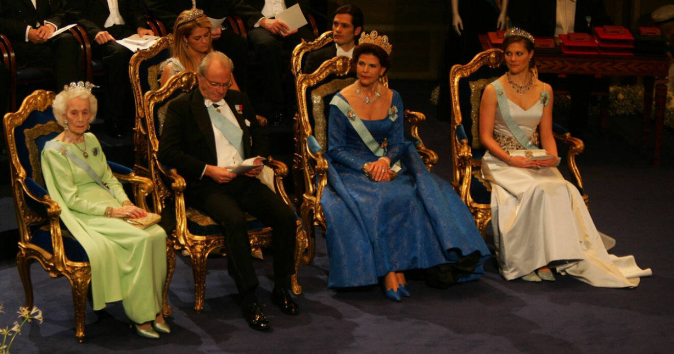 Prinsessan Lilian, Kung Carl Gustaf, drottning Silvia, kronprinsessan Victoria