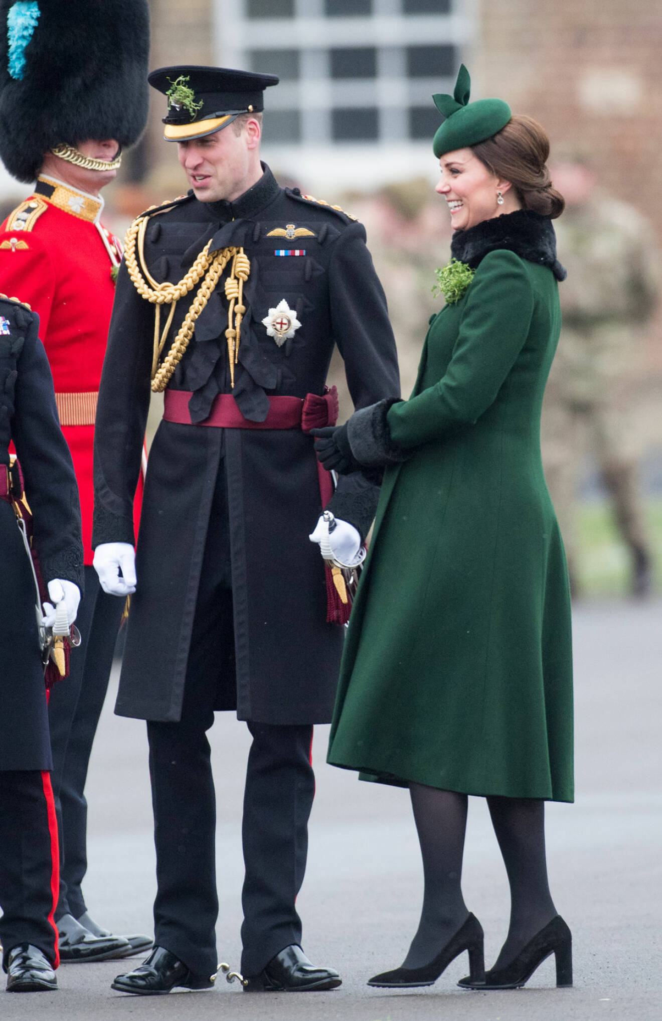 Prins William och hertiginnan Catherine. 