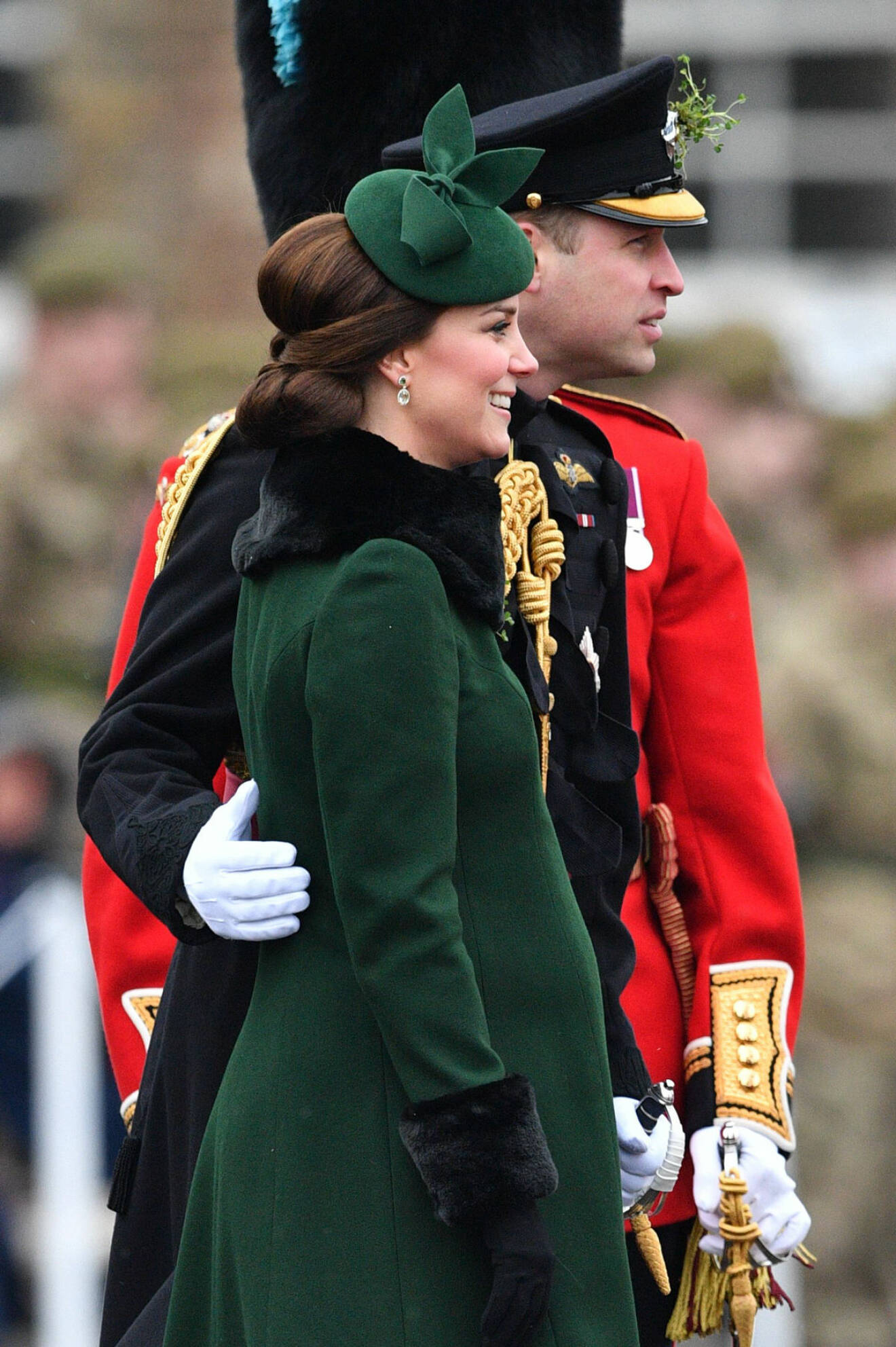 Prins William och hertiginnan Catherine. 