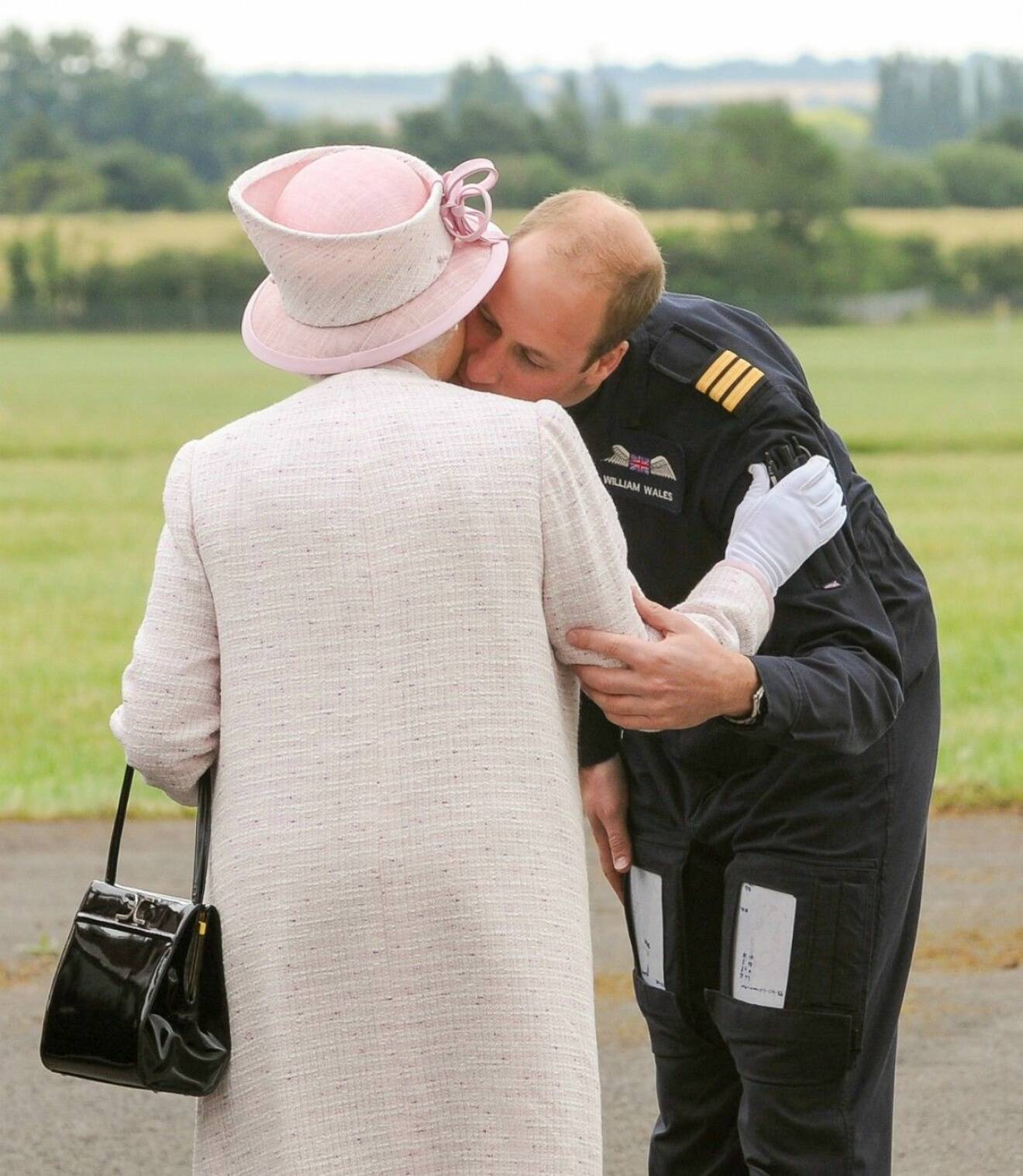 Prins William och farmor ”Gary”