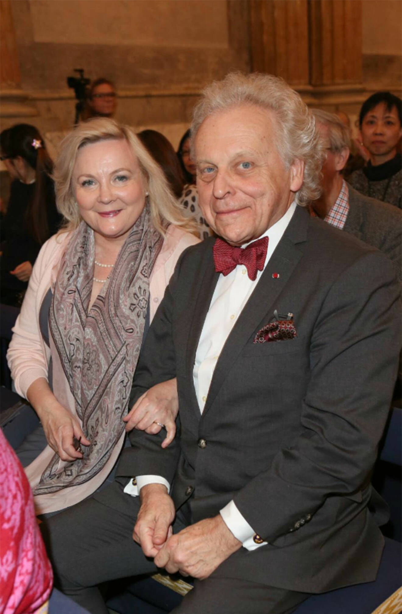 Herman Lindqvist med sin fru Liliana