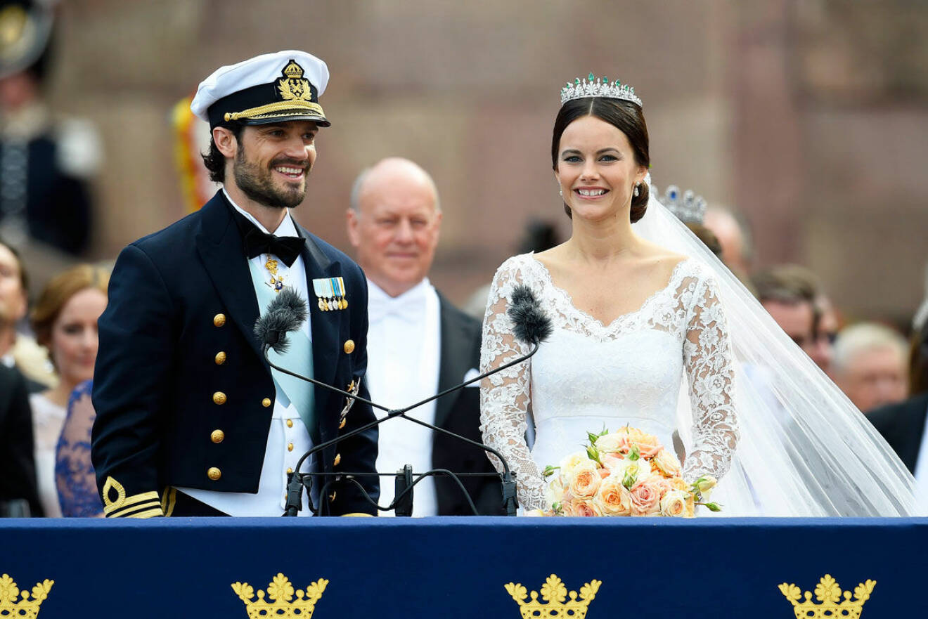 Prins Carl Philip och Sofias bröllop 2015.