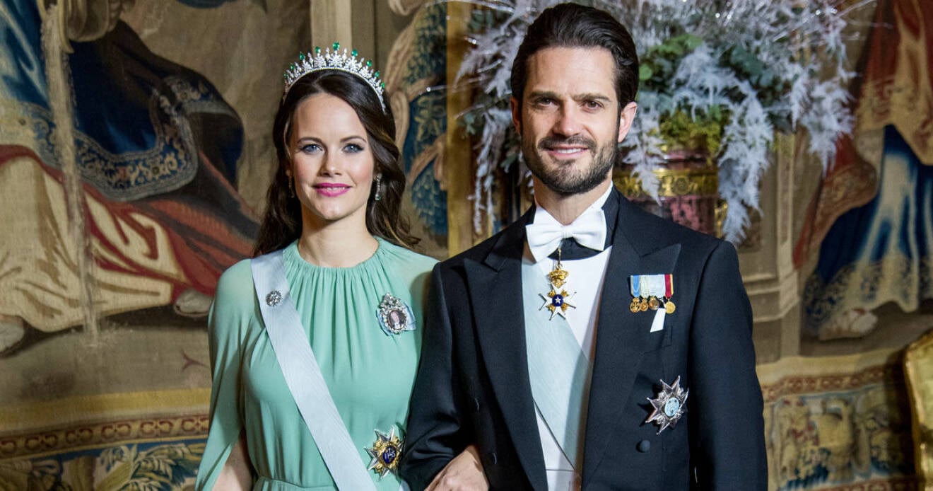 Prins Carl Philip och prinsessan Sofia