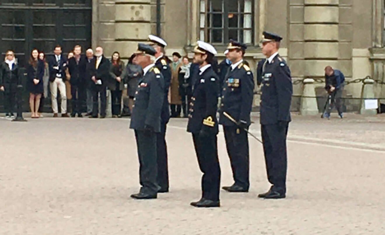 Kung Carl XVI Gustaf och prins Carl Philip