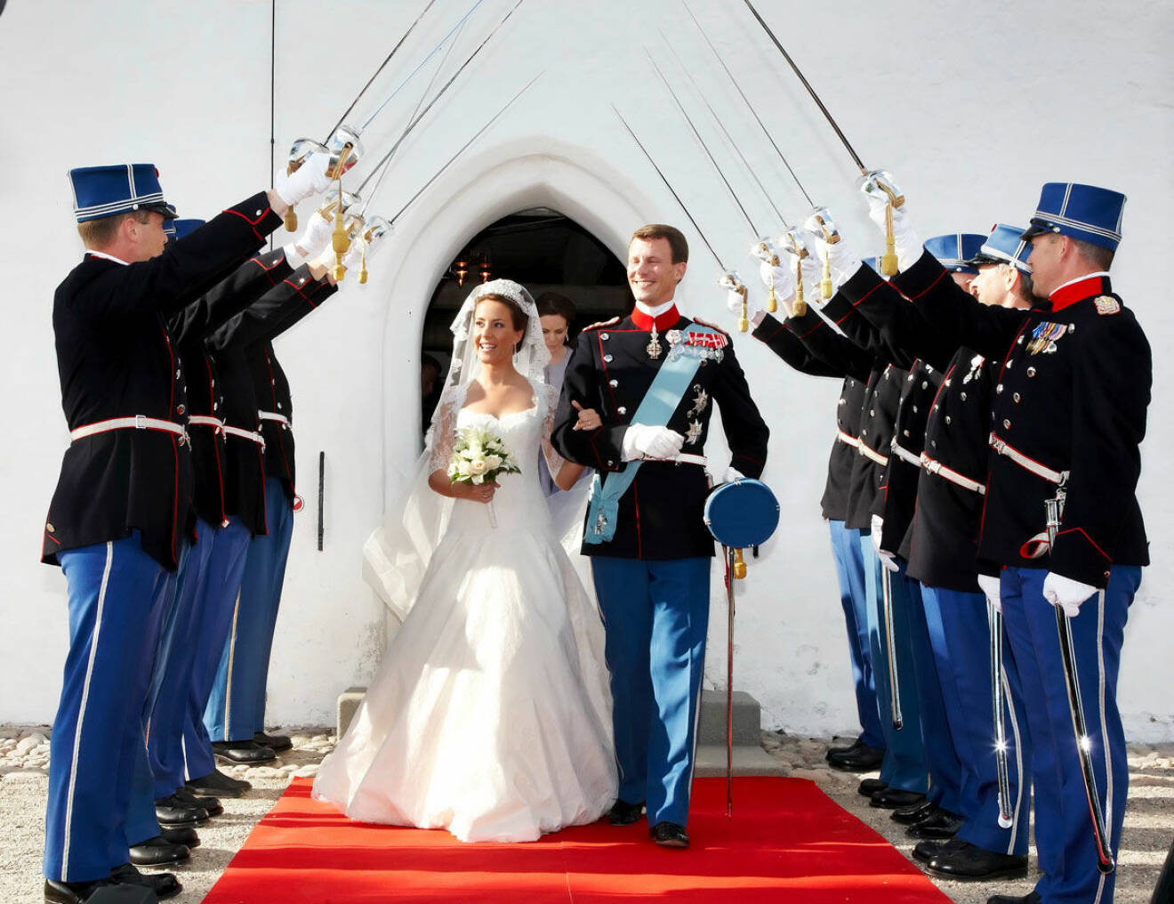 Prinsessan Marie och prins Joachims bröllop 2008.