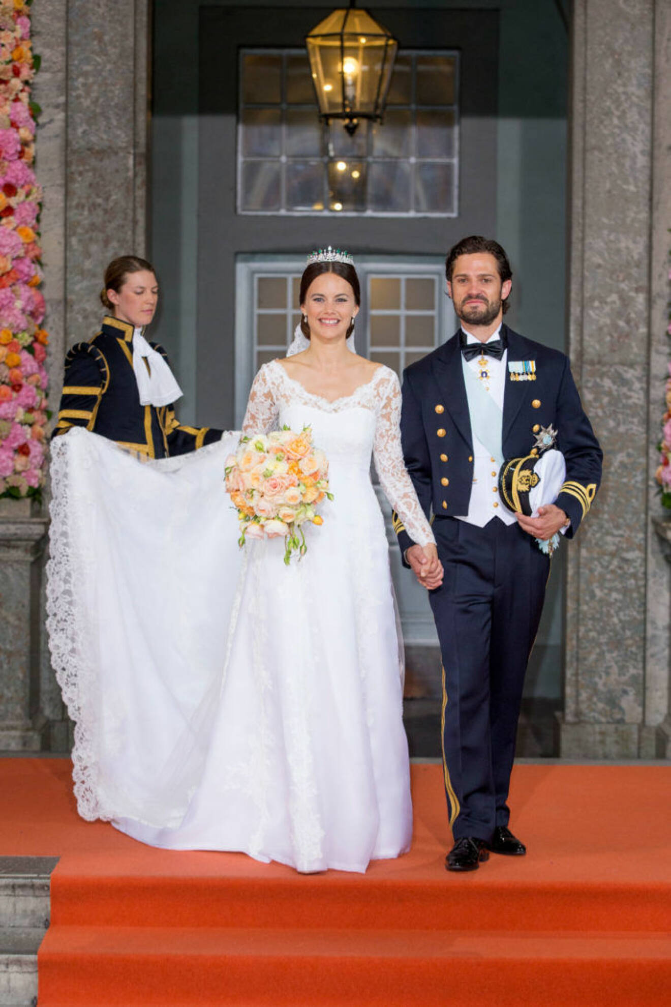 Prinsessan Sofia och Carl Philip vigdes den 13 juni 2015 i Slottskyrkan i Kungliga slottet. 