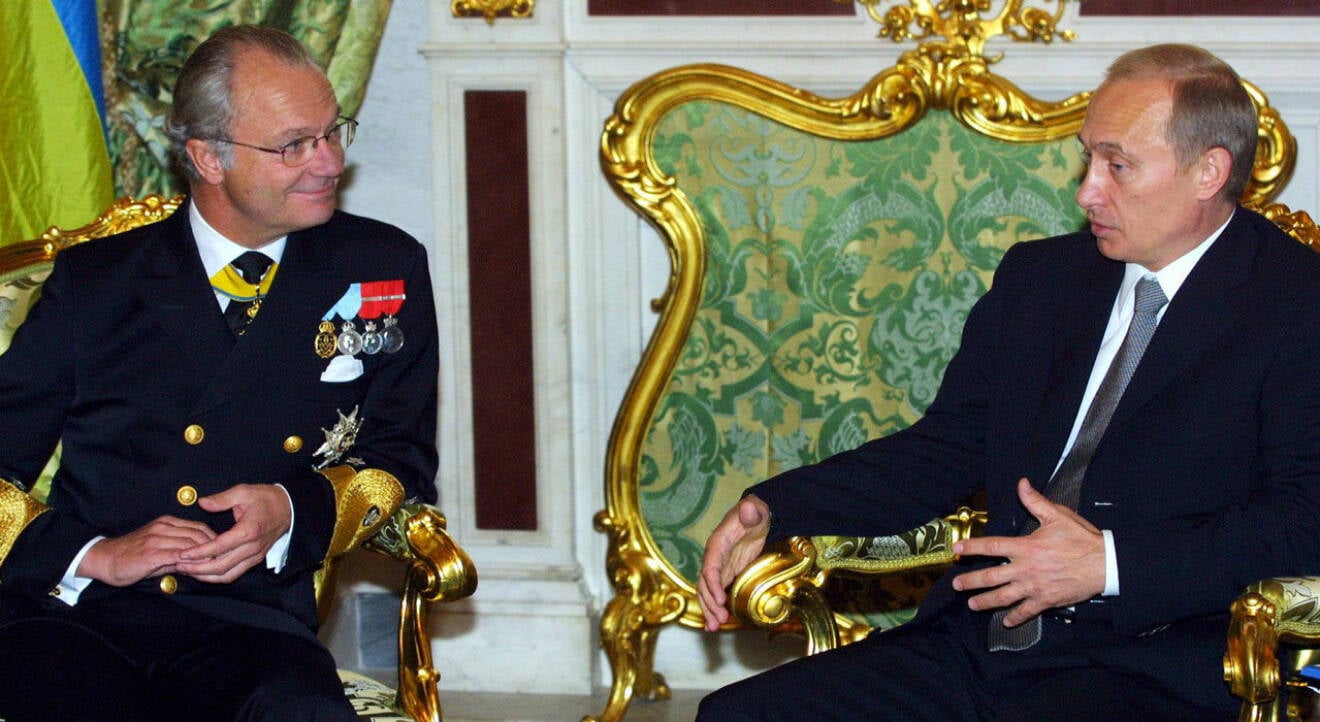 Kungen och Putin