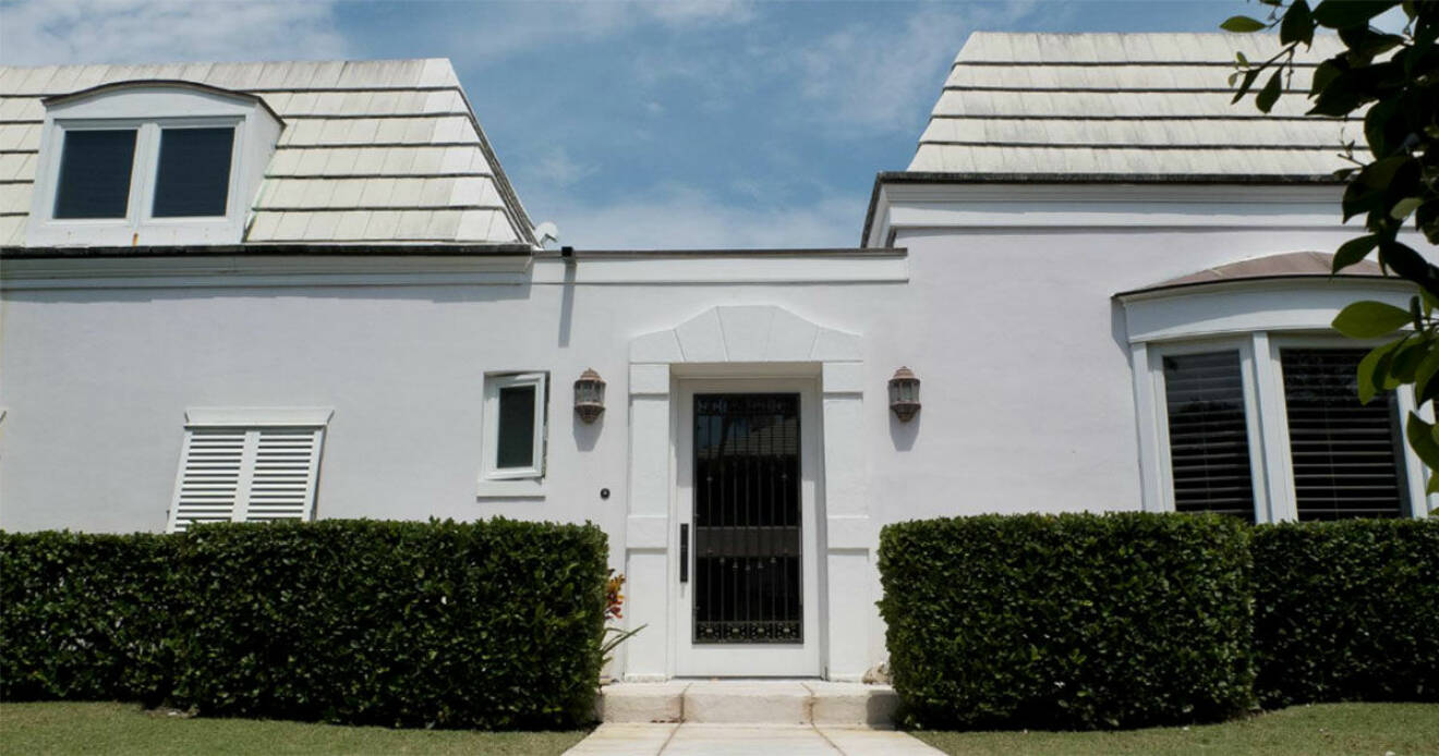 Madeleines och Chris hus i West Palm Beach, Florida, är 309 kvadratmeter