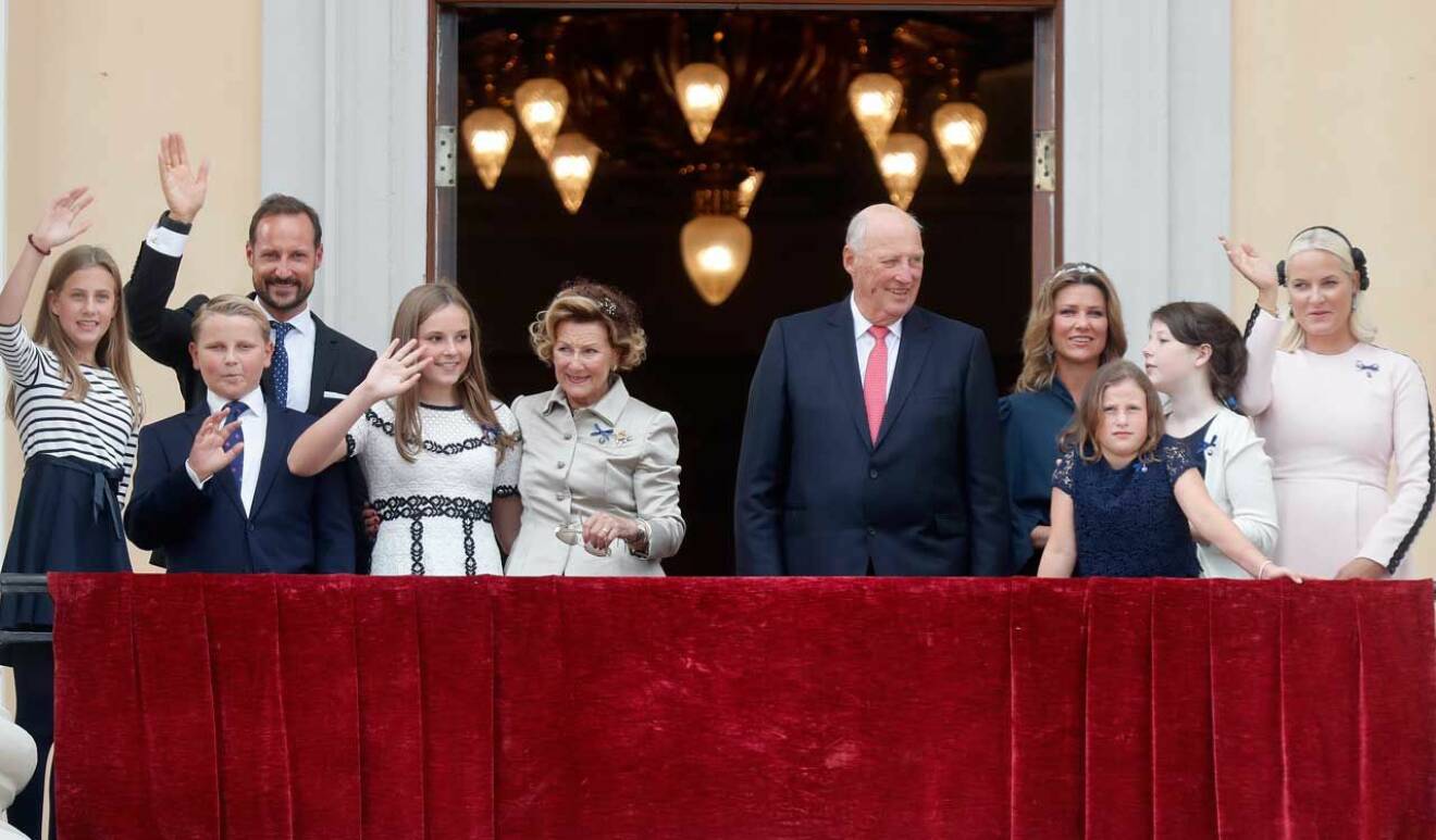 Drottning Sonja och kung Harald är det första norska kungapar som har lyckats vara gifta i 50 år.