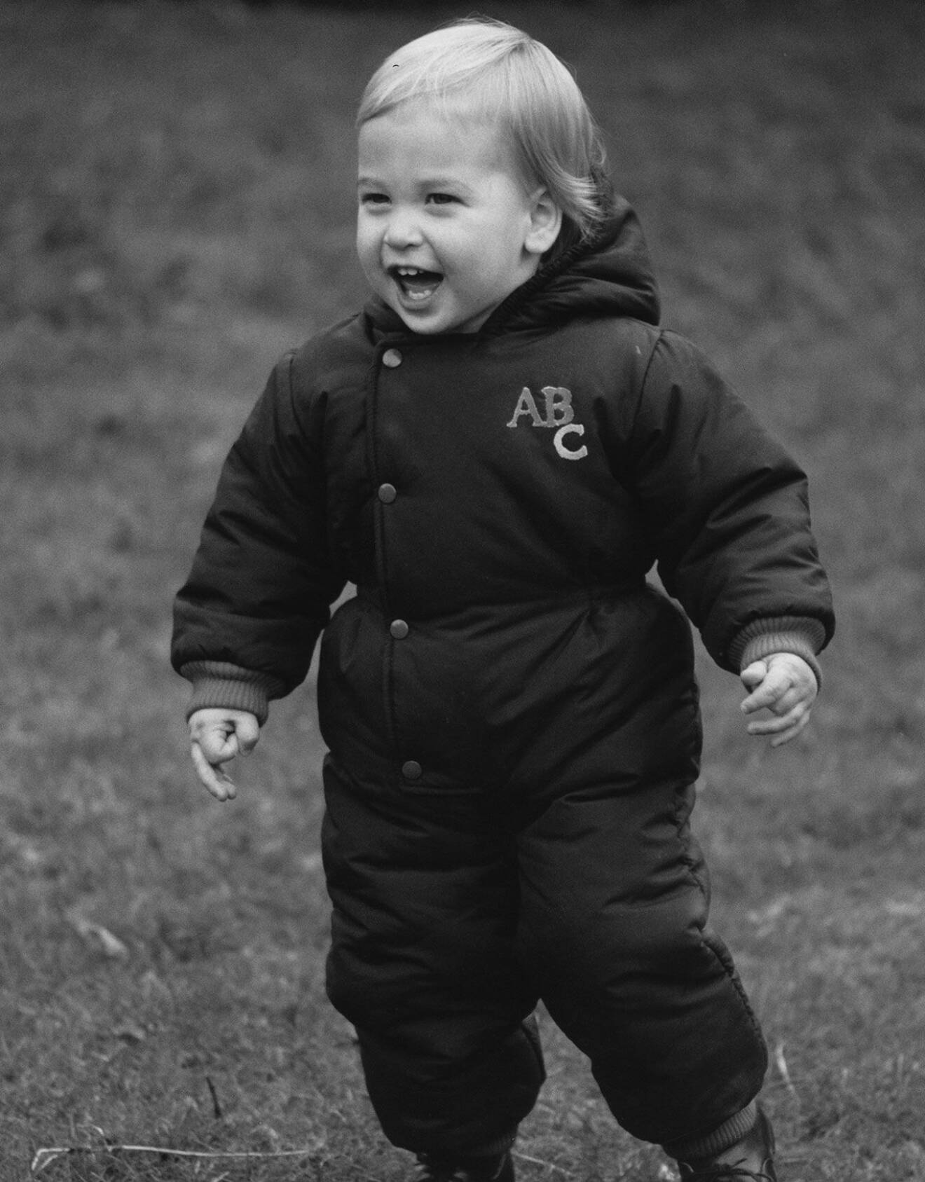 Prins William som barn.
