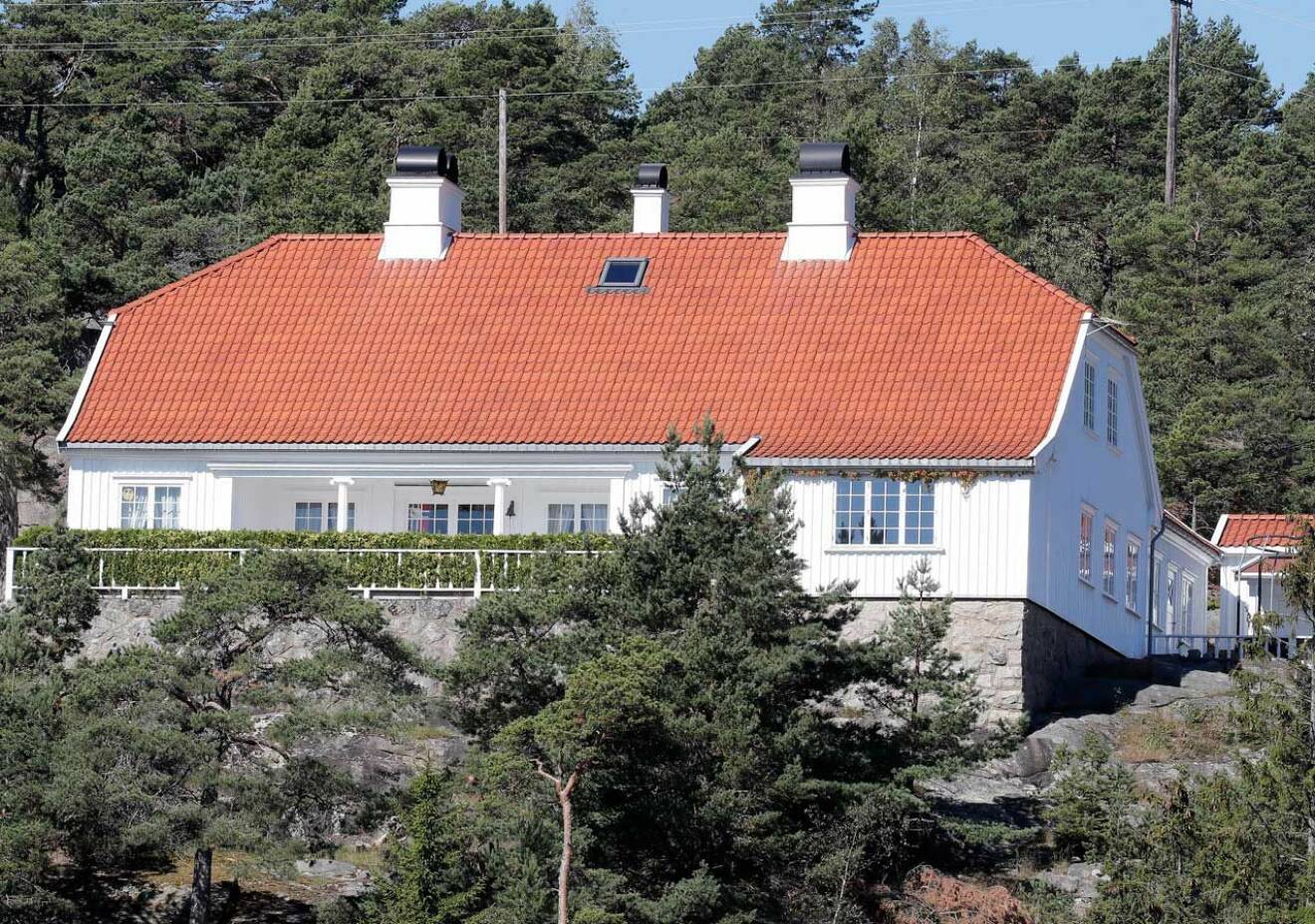 Prinsessan Märtha Louises sommarhus Bloksbjerg vid Oslofjorden. Det har varit i den norska kungafamiljens ägo i mer än 70 år.