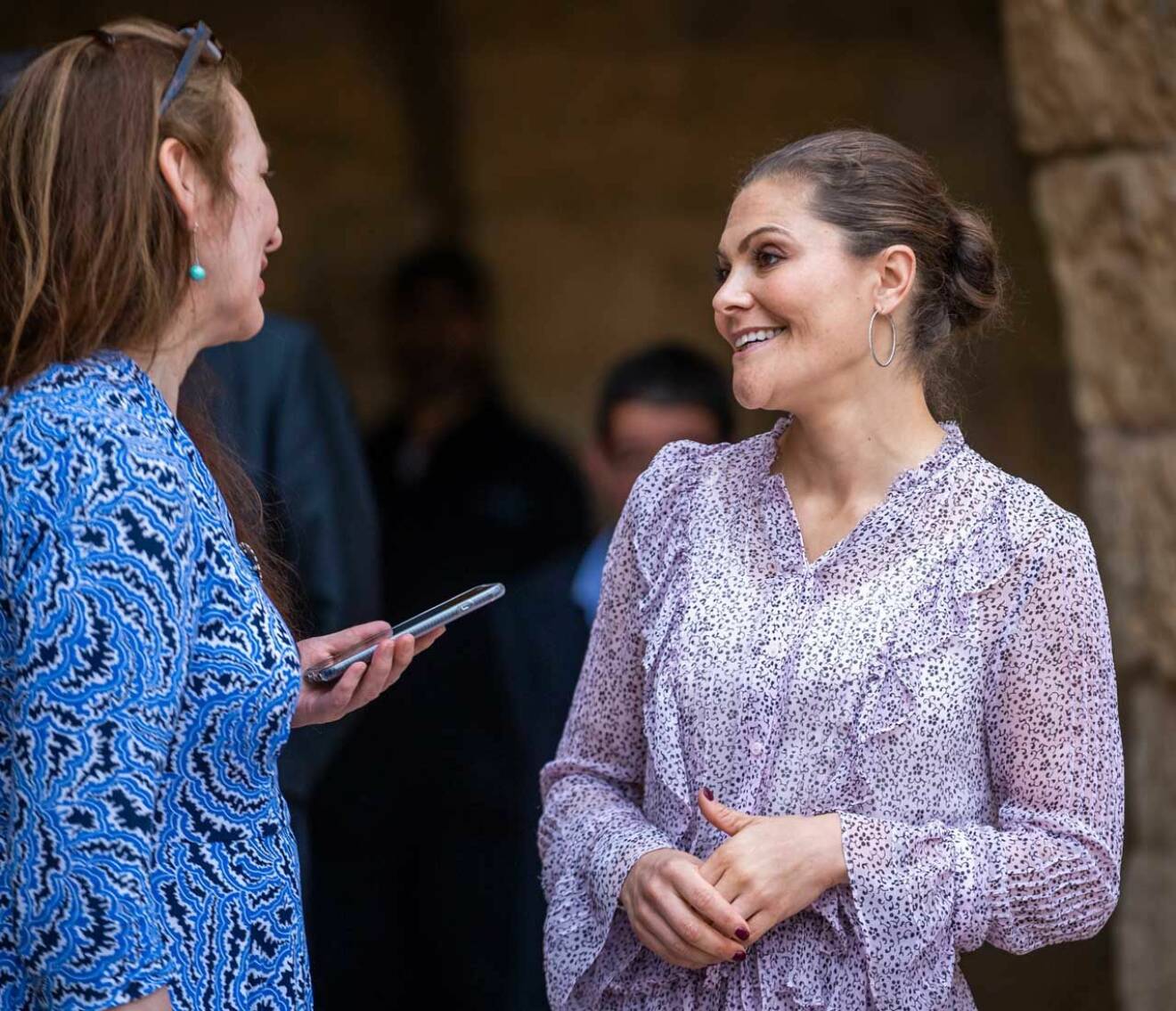 Kronprinsessan Victoria summerar Mellanöstern-resan tillsammans med Svensk Damtidnings reporter Helena Wiklund.