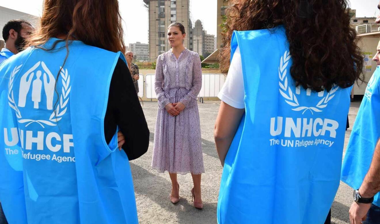 Kronprinsessan jobbar hårt som en av ambassadörerna för FN:s globala hållbarhetsmål. 