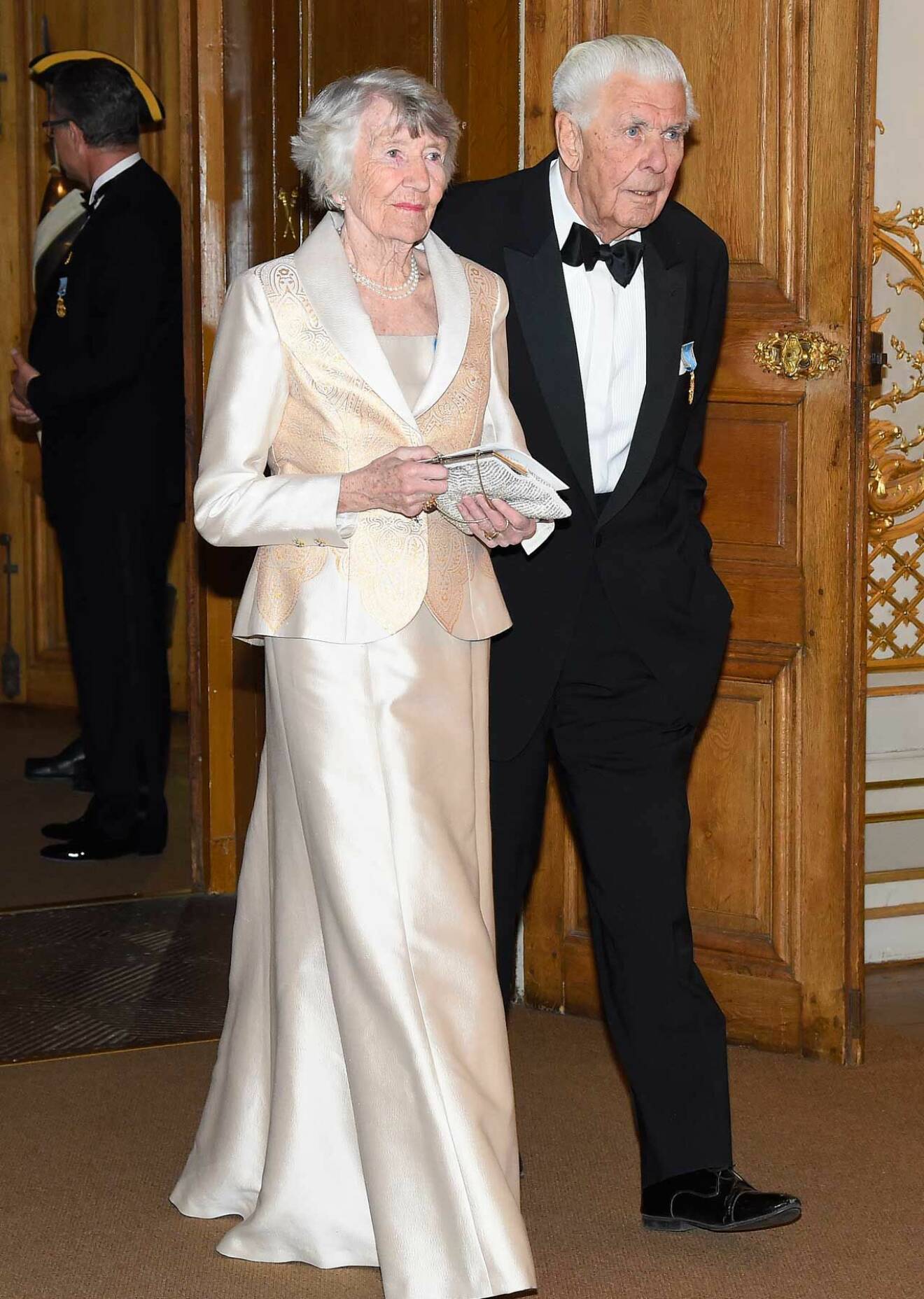 Oscis och Margot vid kungens 70-årsmiddag på slottet 2016.