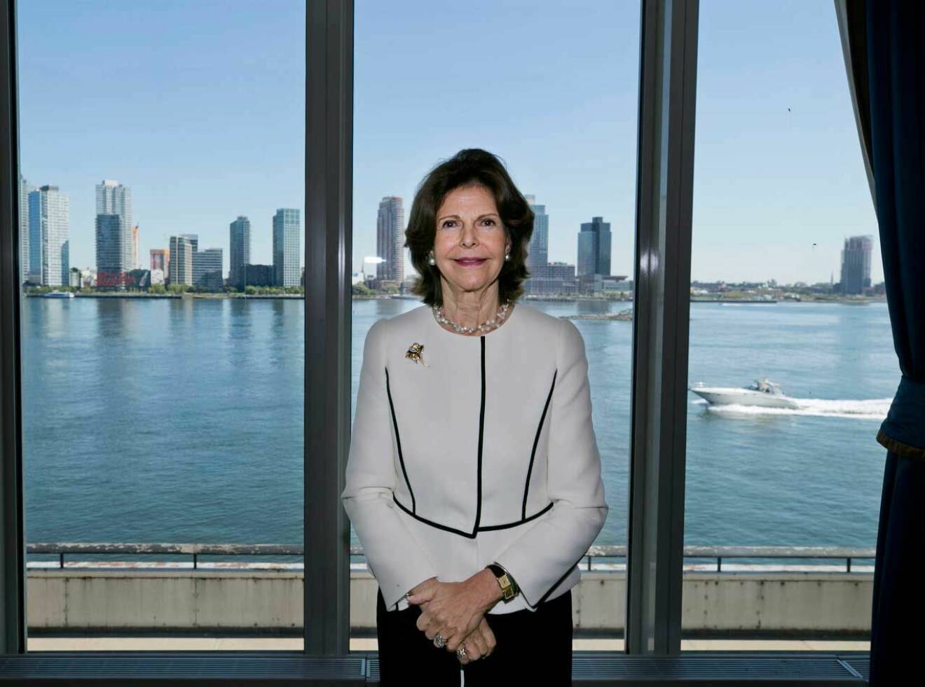 Snart är drottning Silvia tillbaka på Manhattan. Här på en bild från ett tidigare FN-besök.