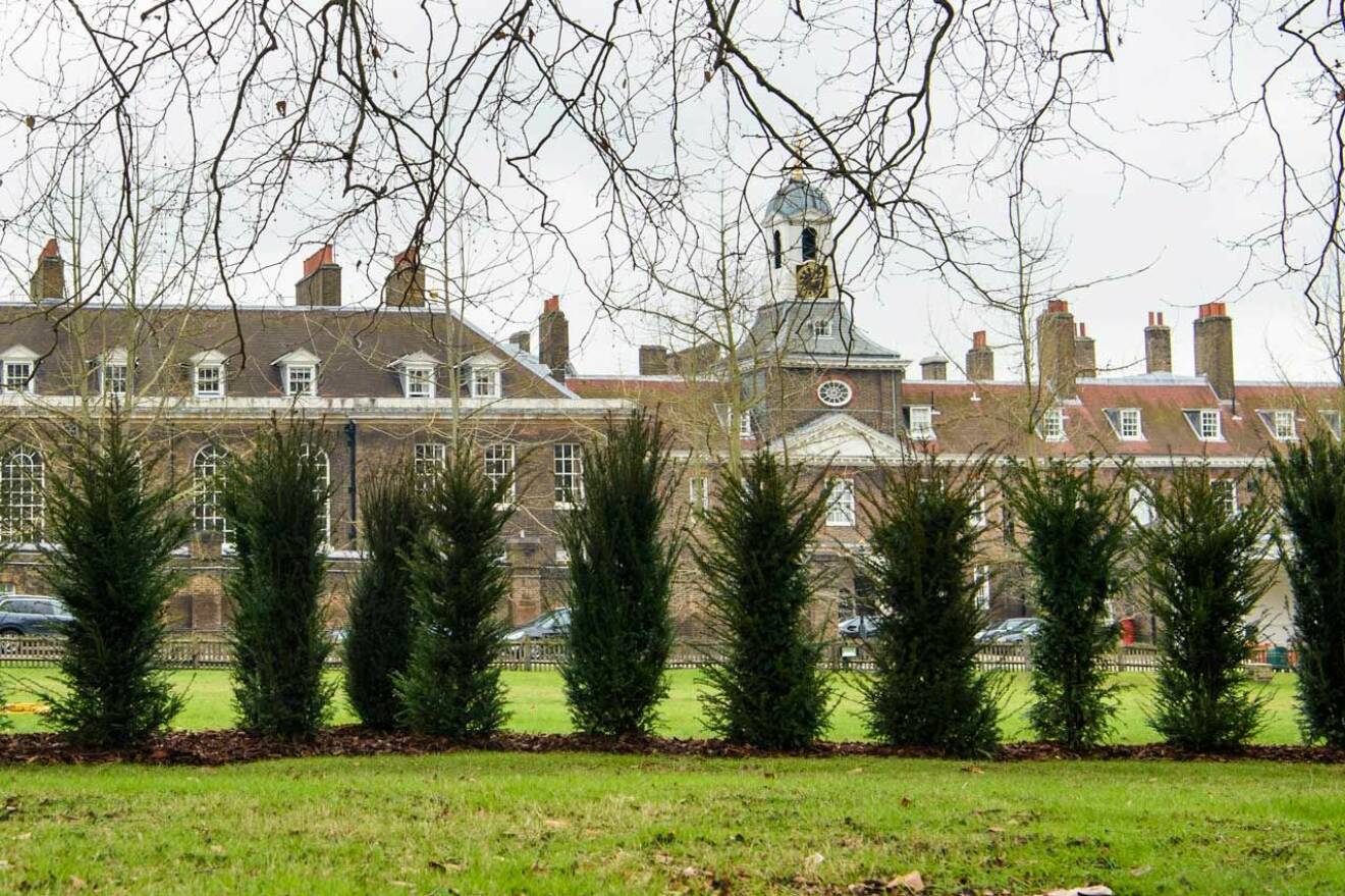 I Kensington Palace bor Meghan och Harry numera. 