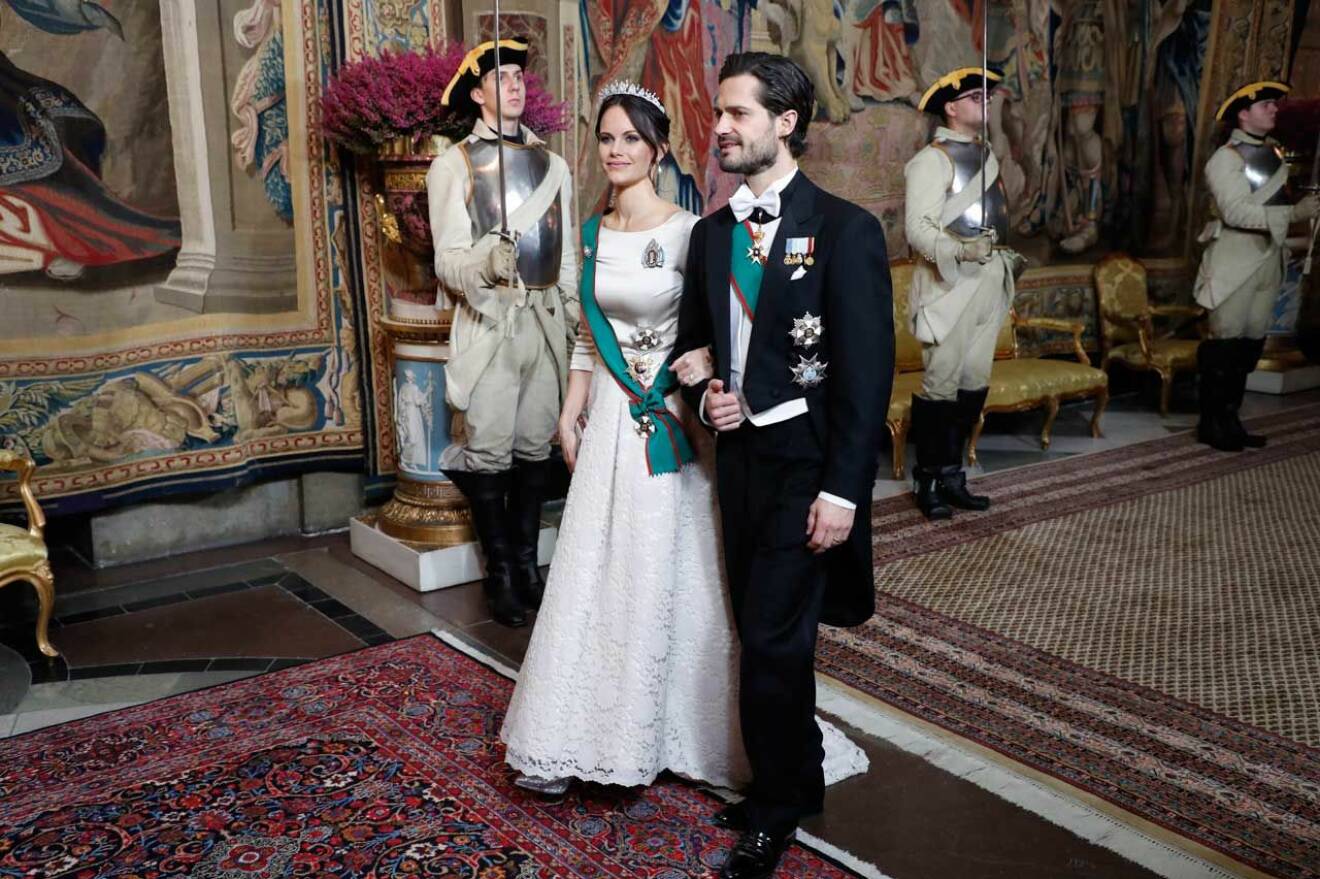Prinsessan Sofia och prins Carl Philip.