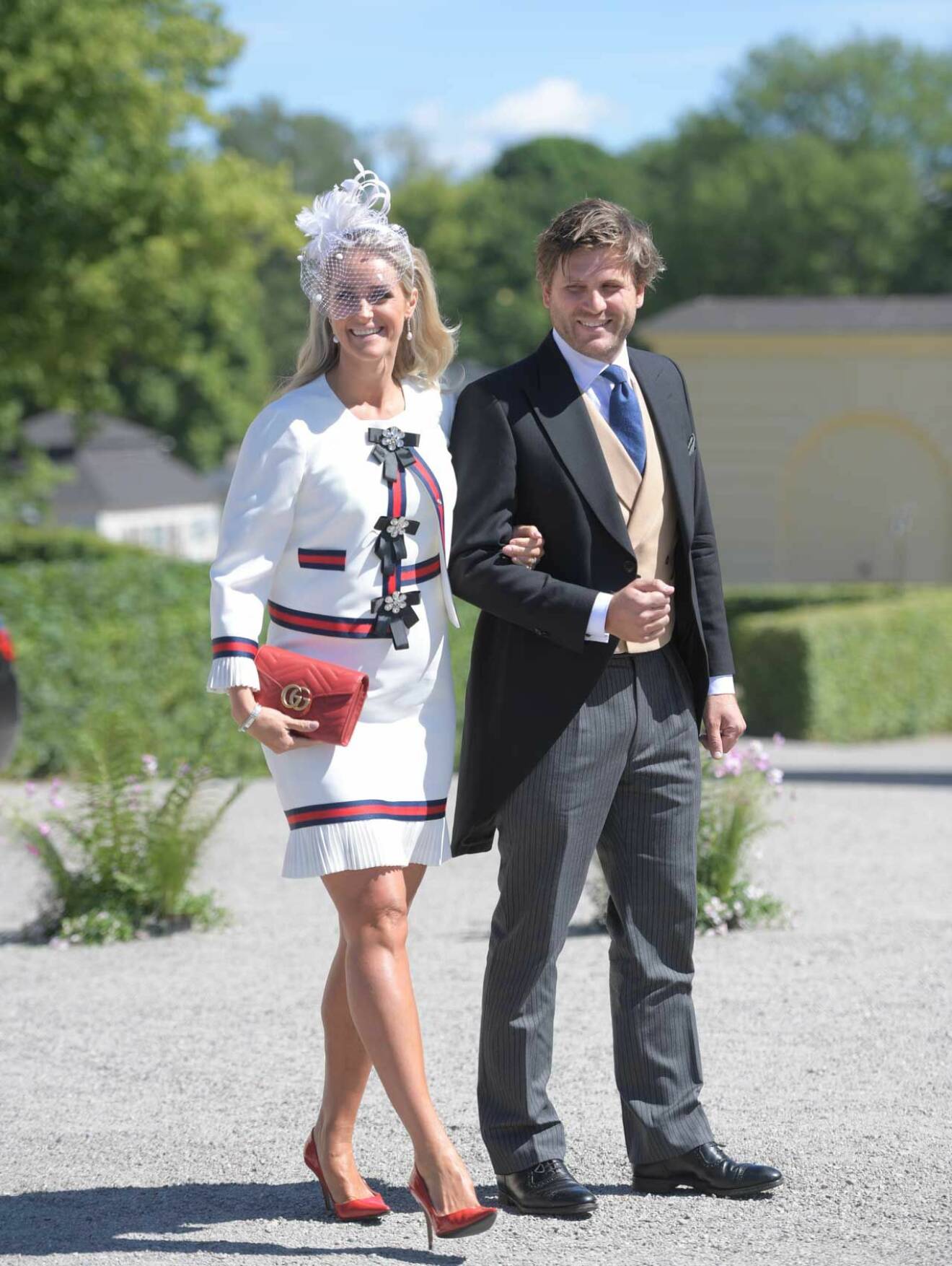 Prinsessan Madeleines väninna Lovisa de Geer med sin sambo William Søraa.