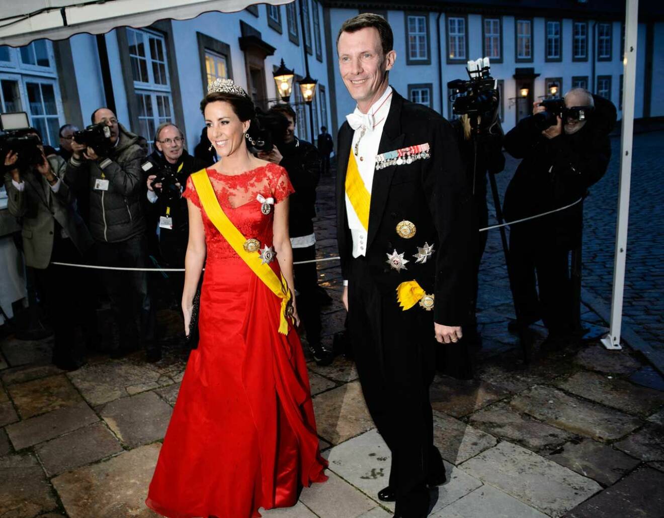 Prins Joachim och prinsessan Marie av Danmark.