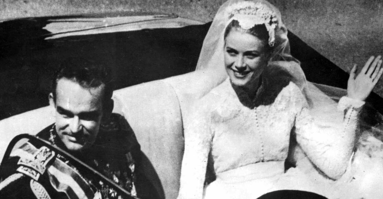 furst Rainier och Grace Kellys bröllop