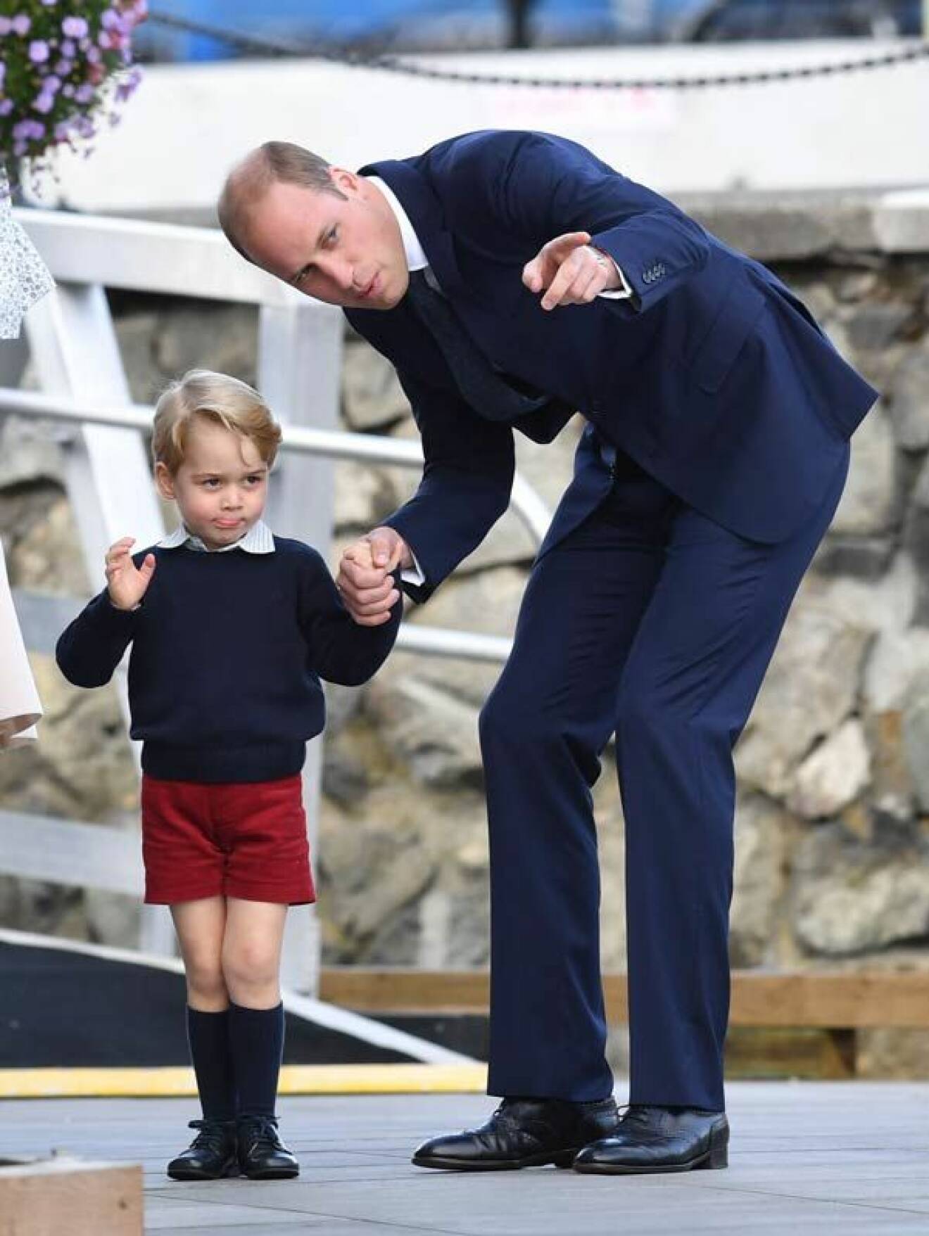 Prins William står högt på fadderlistan över de tillfrågade.