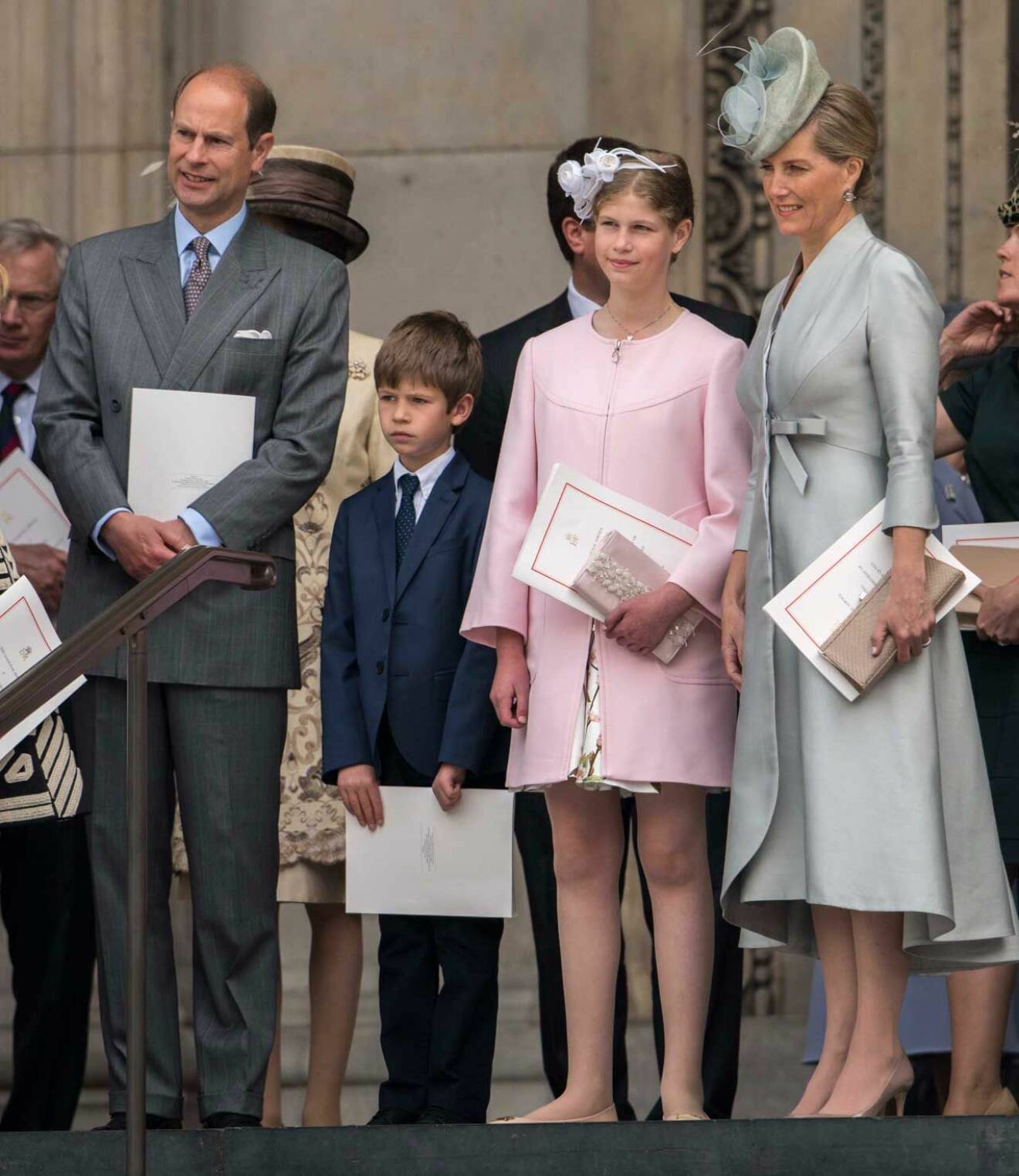 Prins Edward, Sophie och deras barn tt