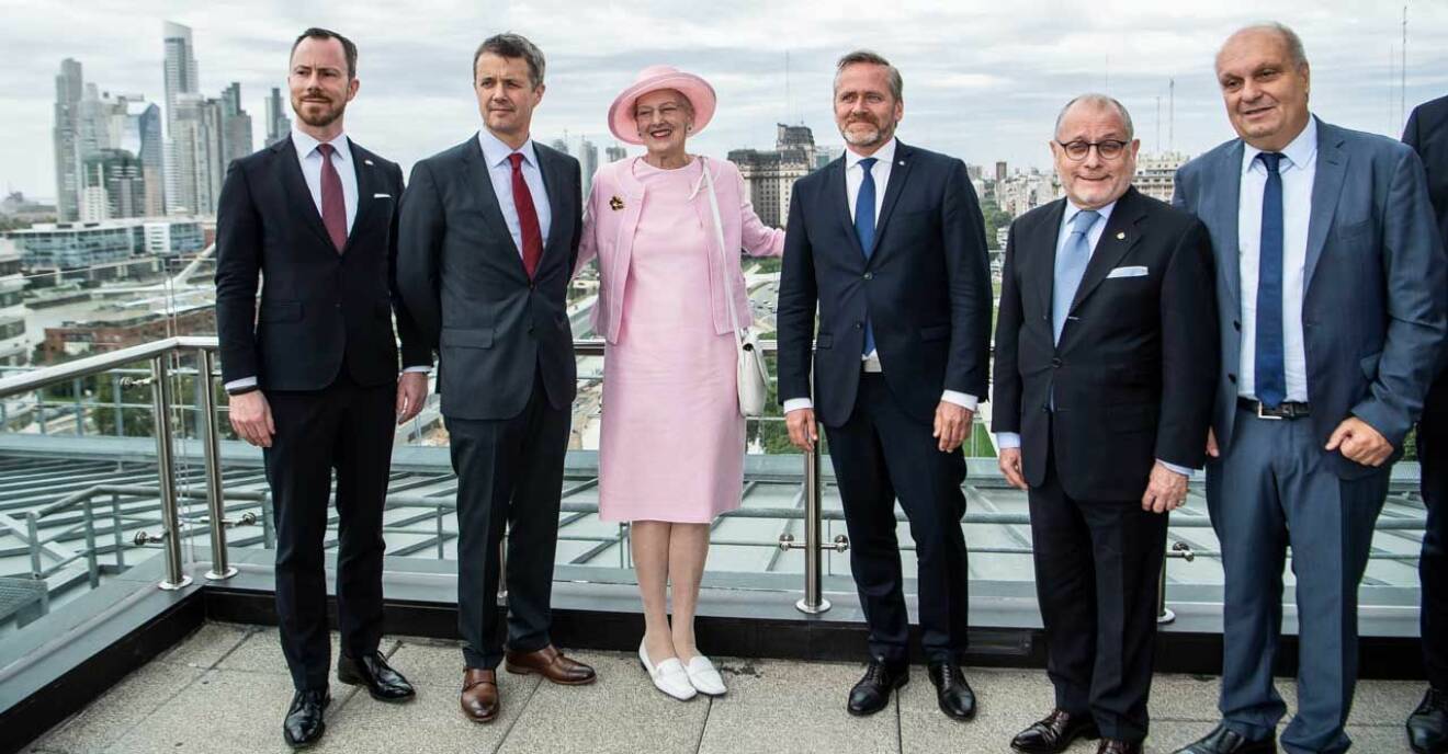 drottning Margrethe kronprins Frederik