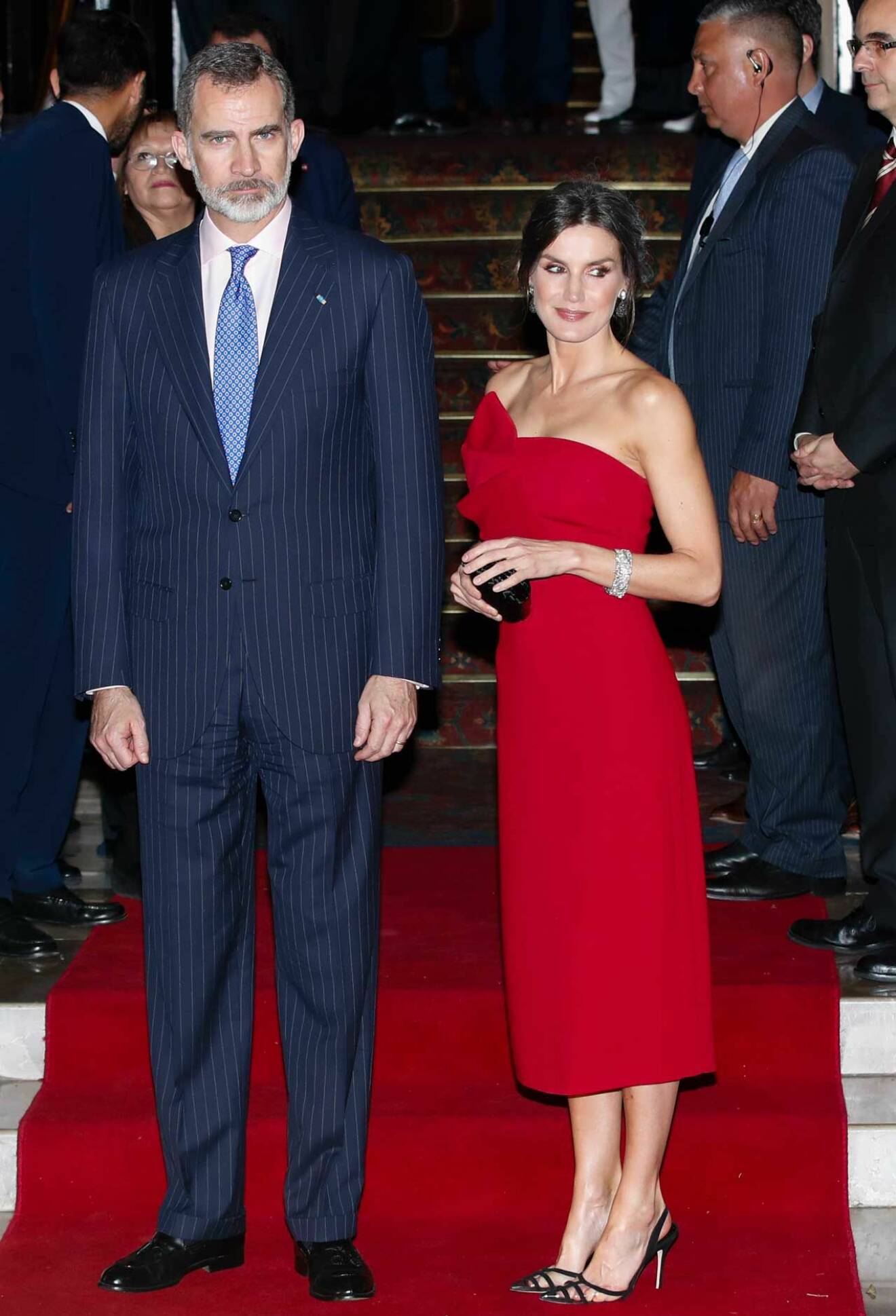 kung Felipe och drottning Letizia