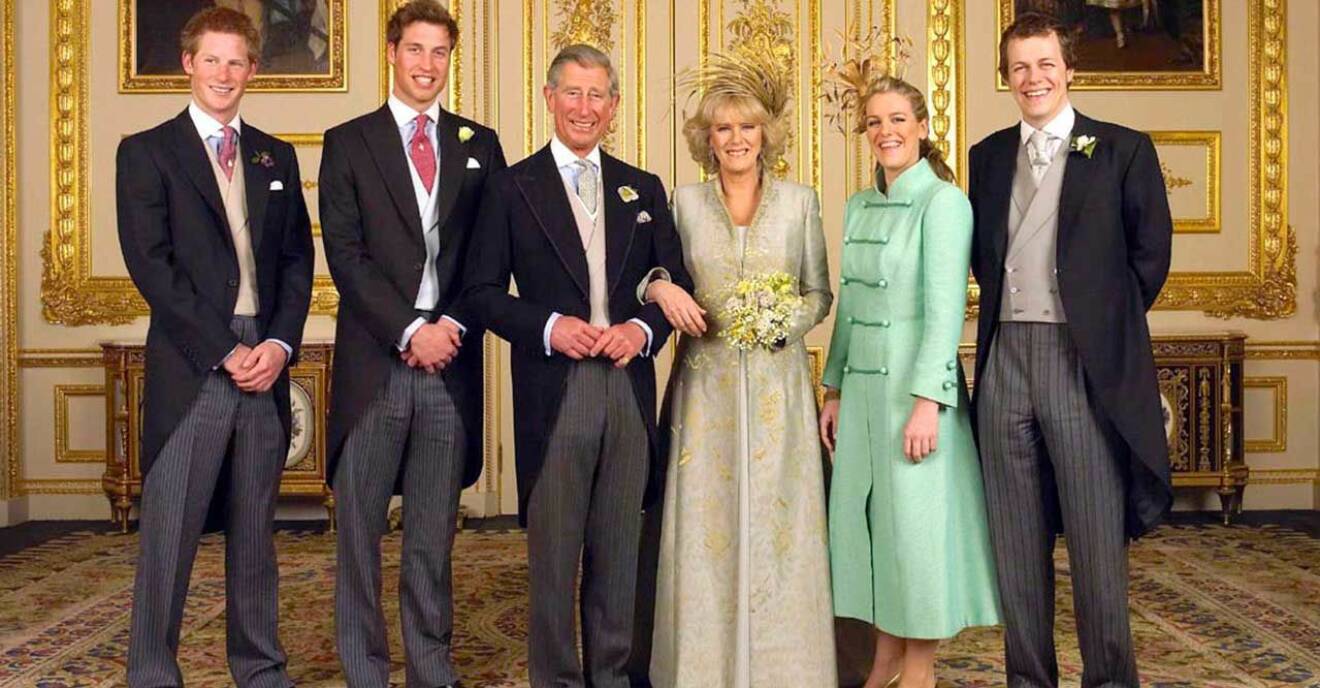 prins Charles och Camillas bröllopsfoto