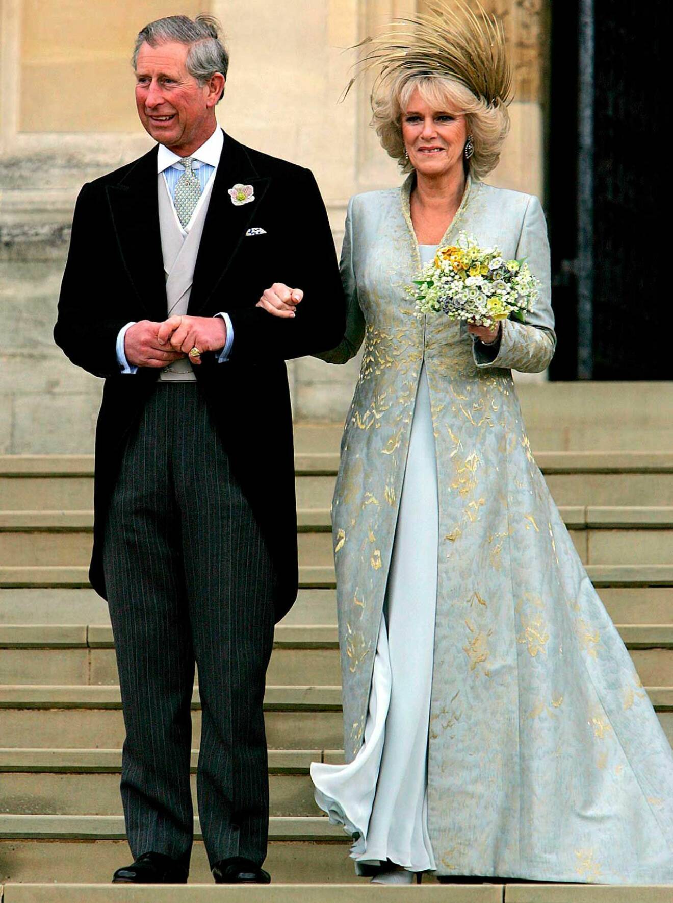 prins Charles Camilla gifter sig