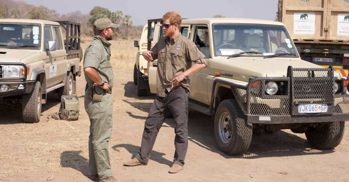 Prins Harry i Afrika