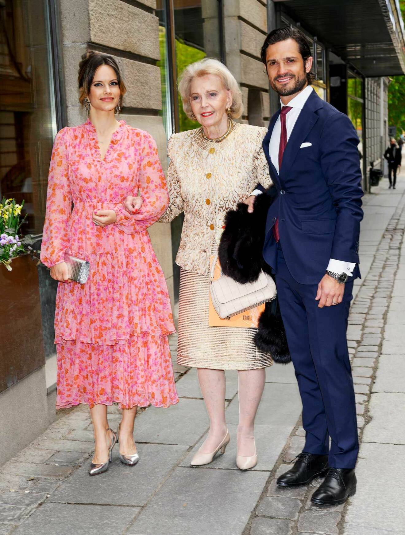 Prinsessan Sofia, Marianne Bernadotte och prins Carl Philip.