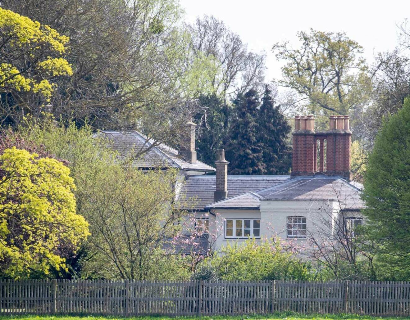 Prins Harrys och hertiginnan Meghan Markles hem Frogmore Cottage på Windsor Castle.